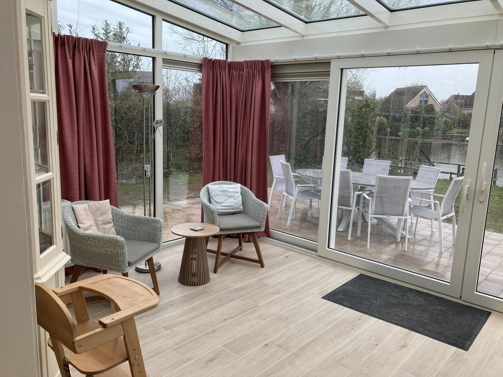 De woonkamer van Scheldeveste 157 Schelde Breskens in Breskens