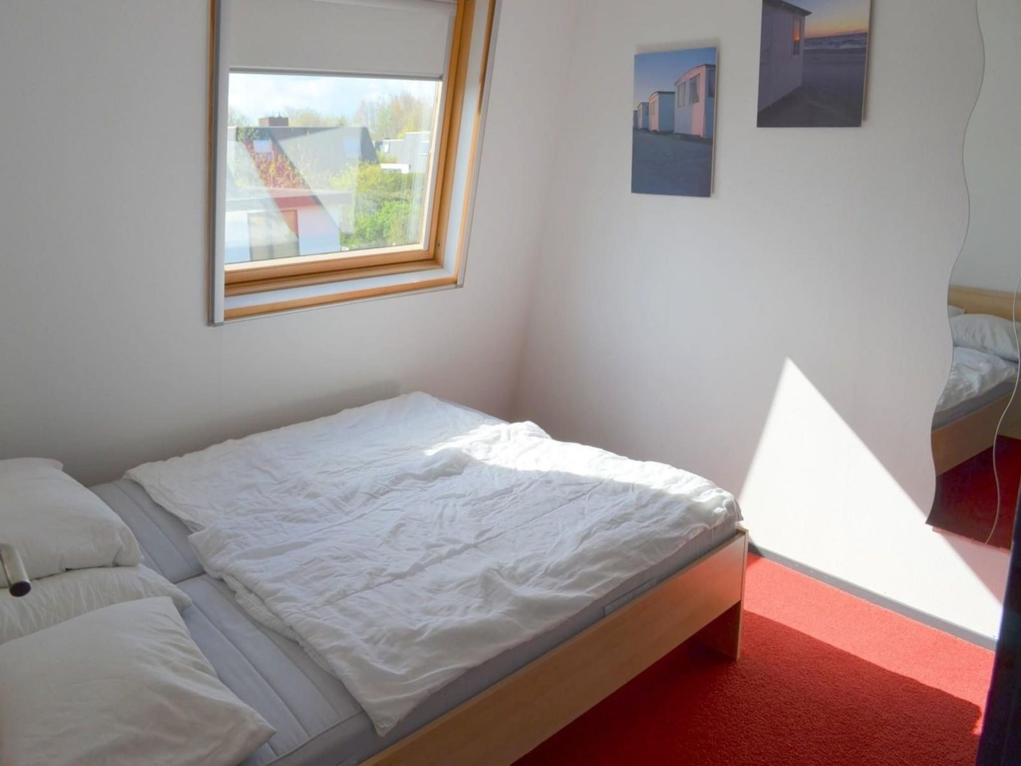 Een slaapkamer van Schoneveld 39 Zeester Breskens in Breskens