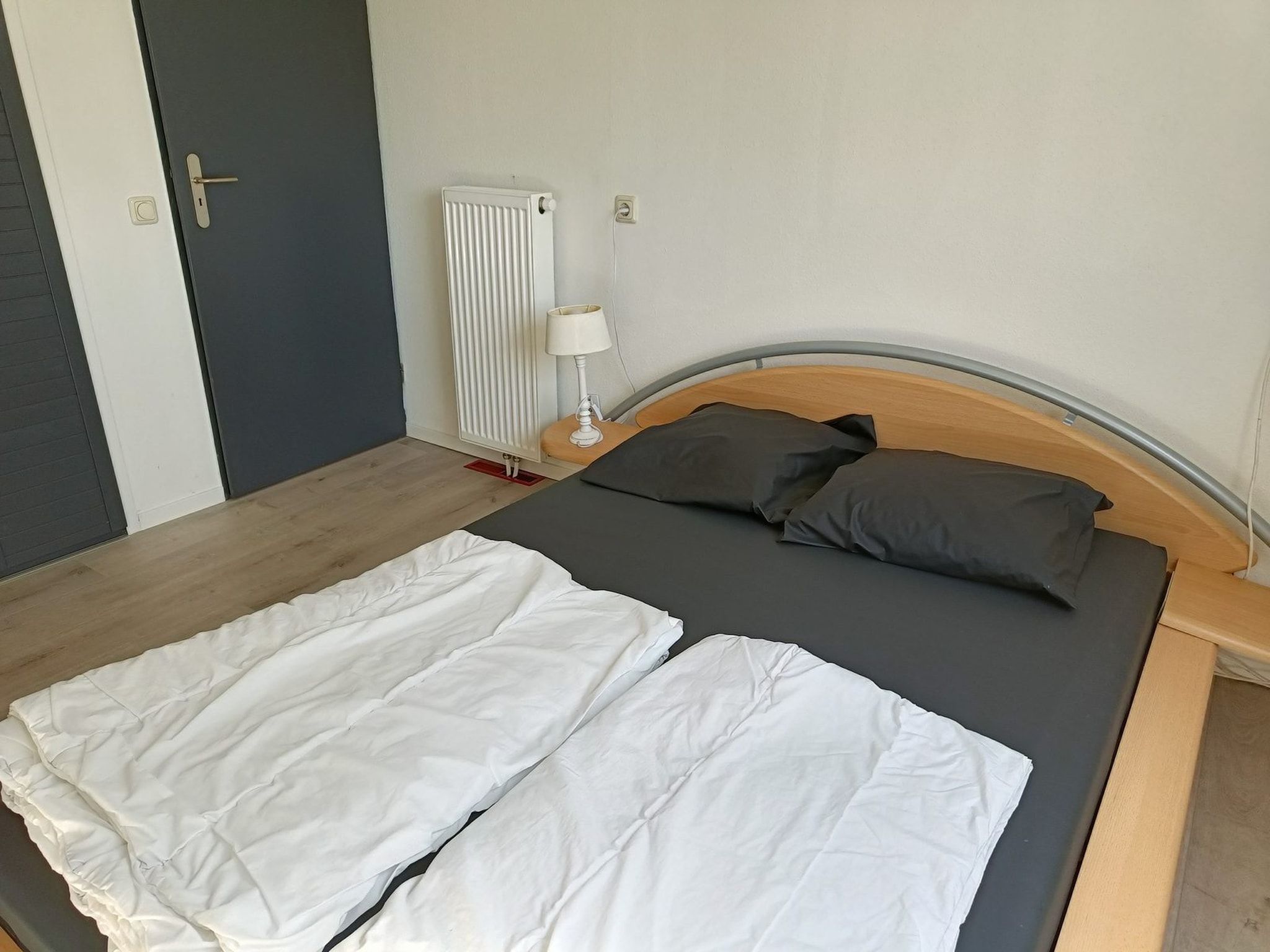 Een slaapkamer van Schoneveld 39 Zeester Breskens in Breskens