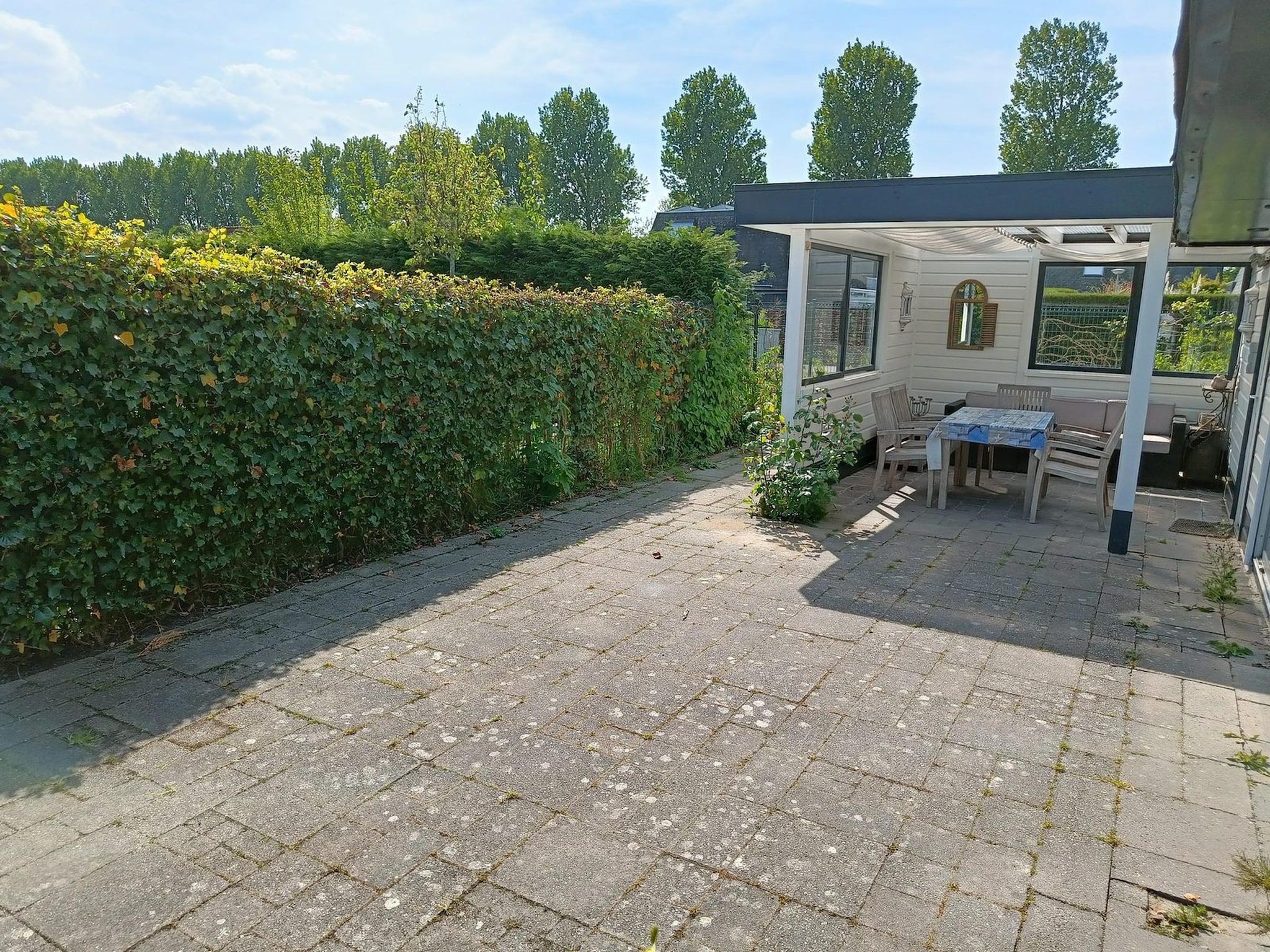 Het terras van Schoneveld 39 Zeester Breskens in Breskens