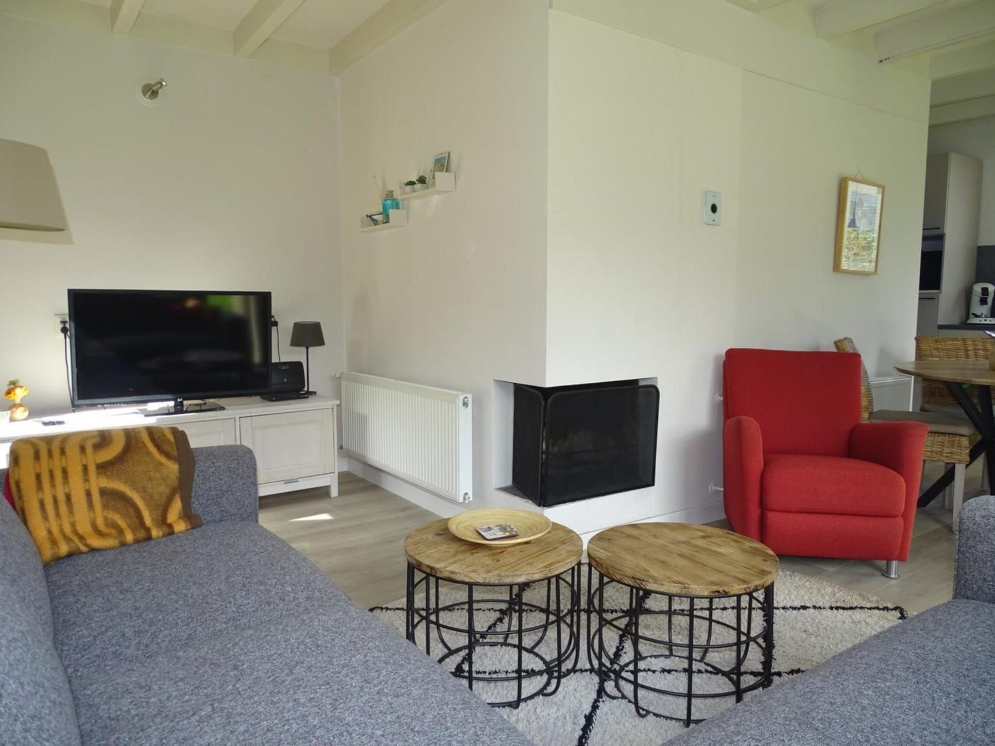 De woonkamer van Schoneveld 40 Zeester Breskens in Breskens