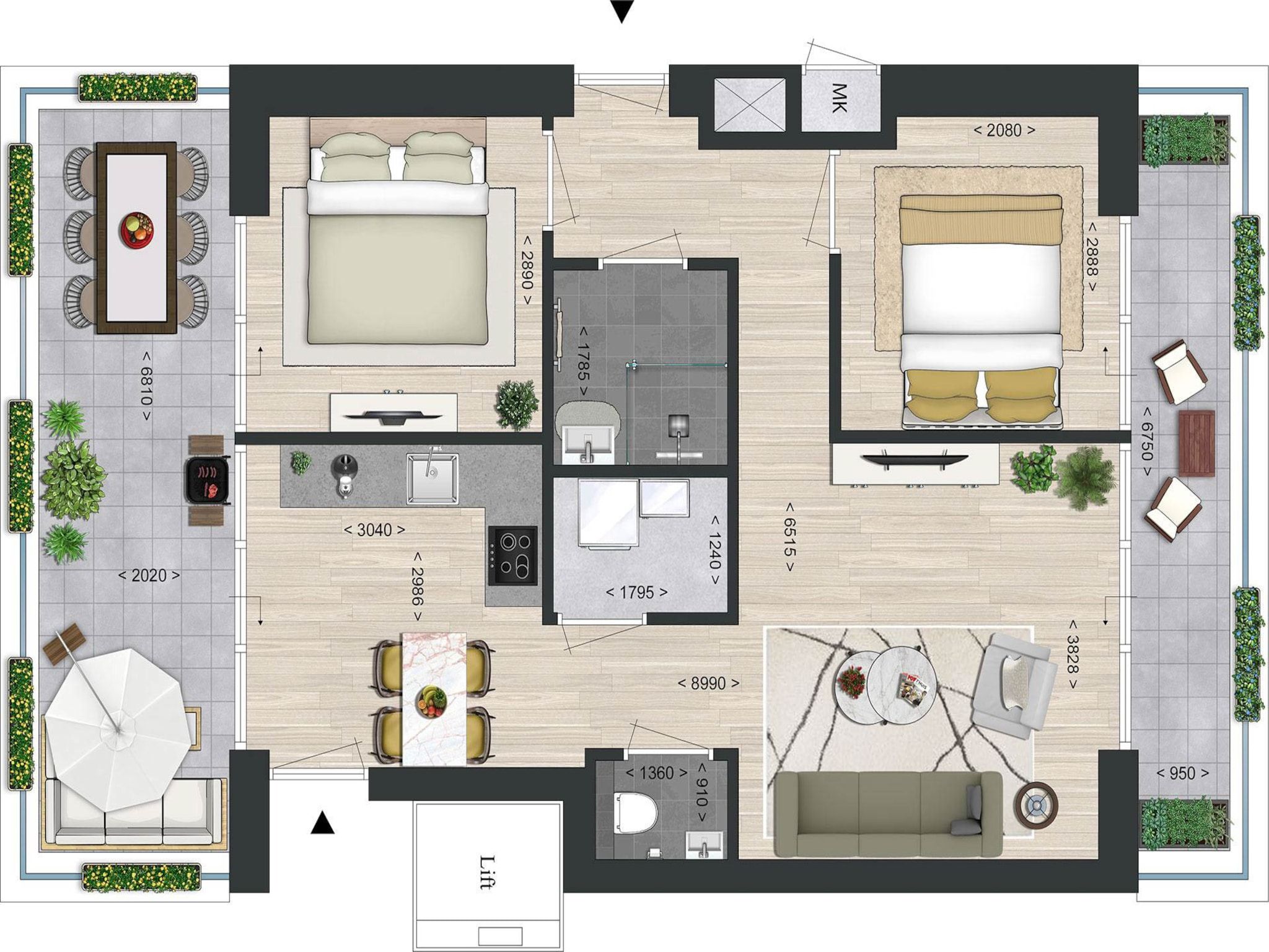 Luxe appartement Vista Maris - Havenweg 8-46  Sint-Annaland Oosterschelde in Sint-Annaland - Foto 60 van 71