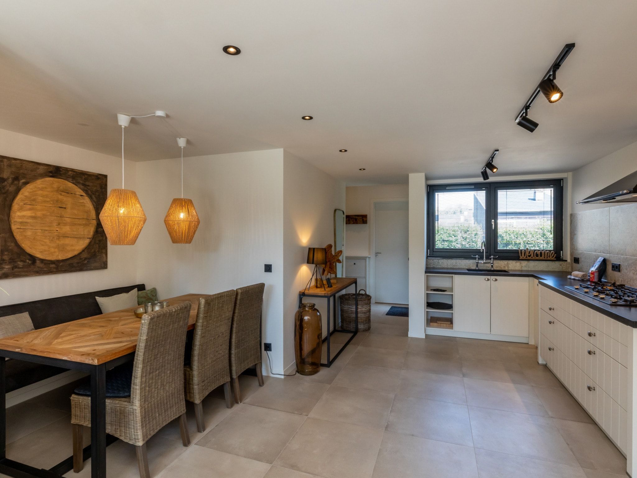 De keuken van Lepelblad 42 en 44  Nieuwvliet-Bad in Nieuwvliet-Bad