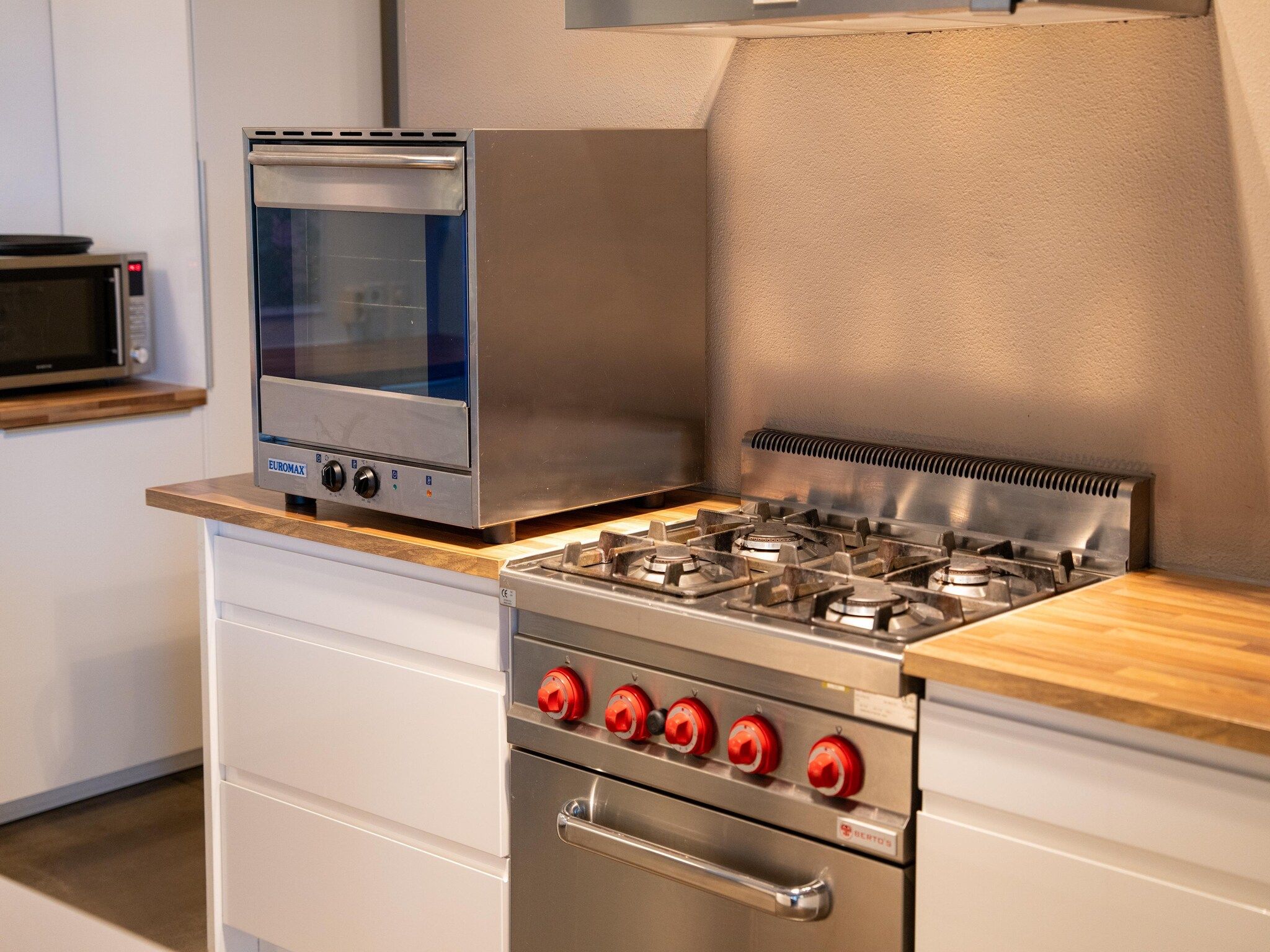 De keuken van De Slaapfabriek in Teuge