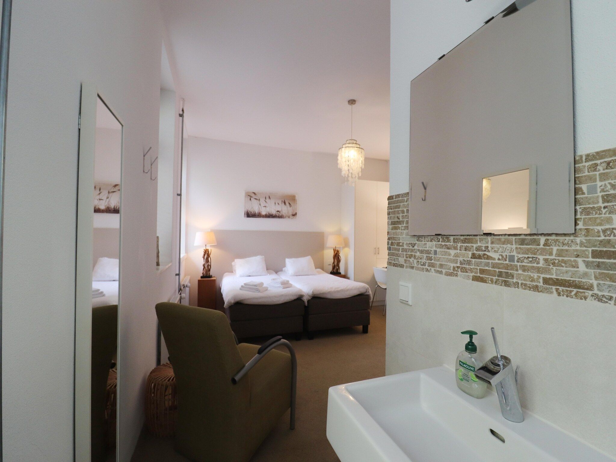 Een slaapkamer van De Slaapfabriek in Teuge