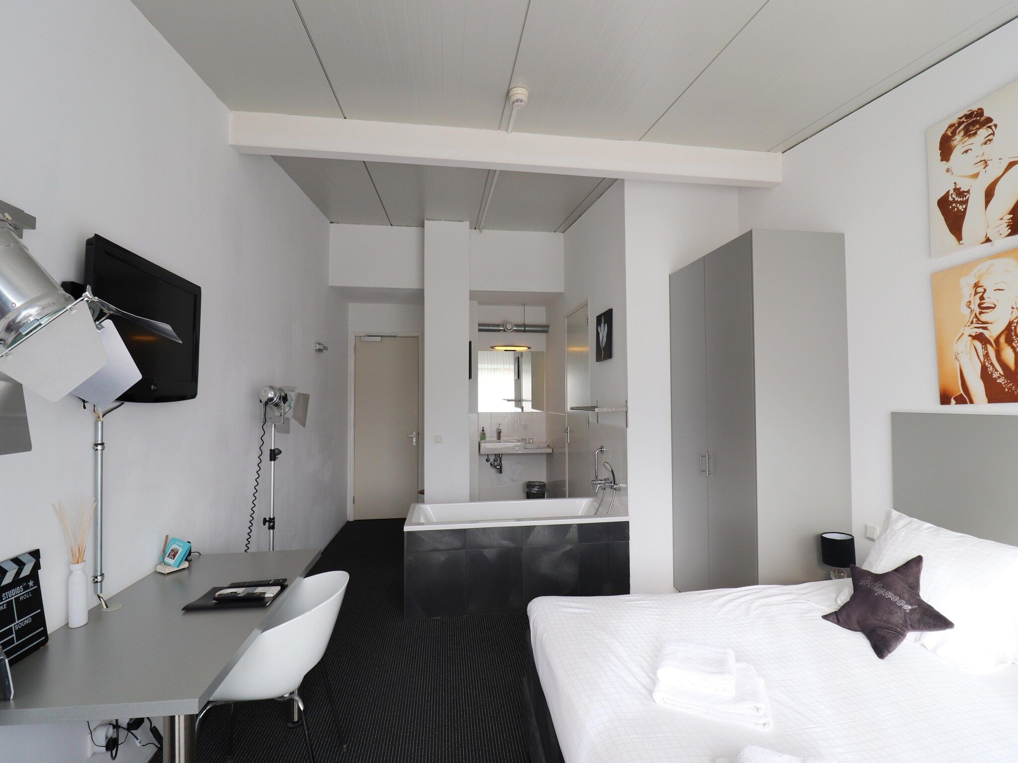 Een slaapkamer van De Slaapfabriek in Teuge