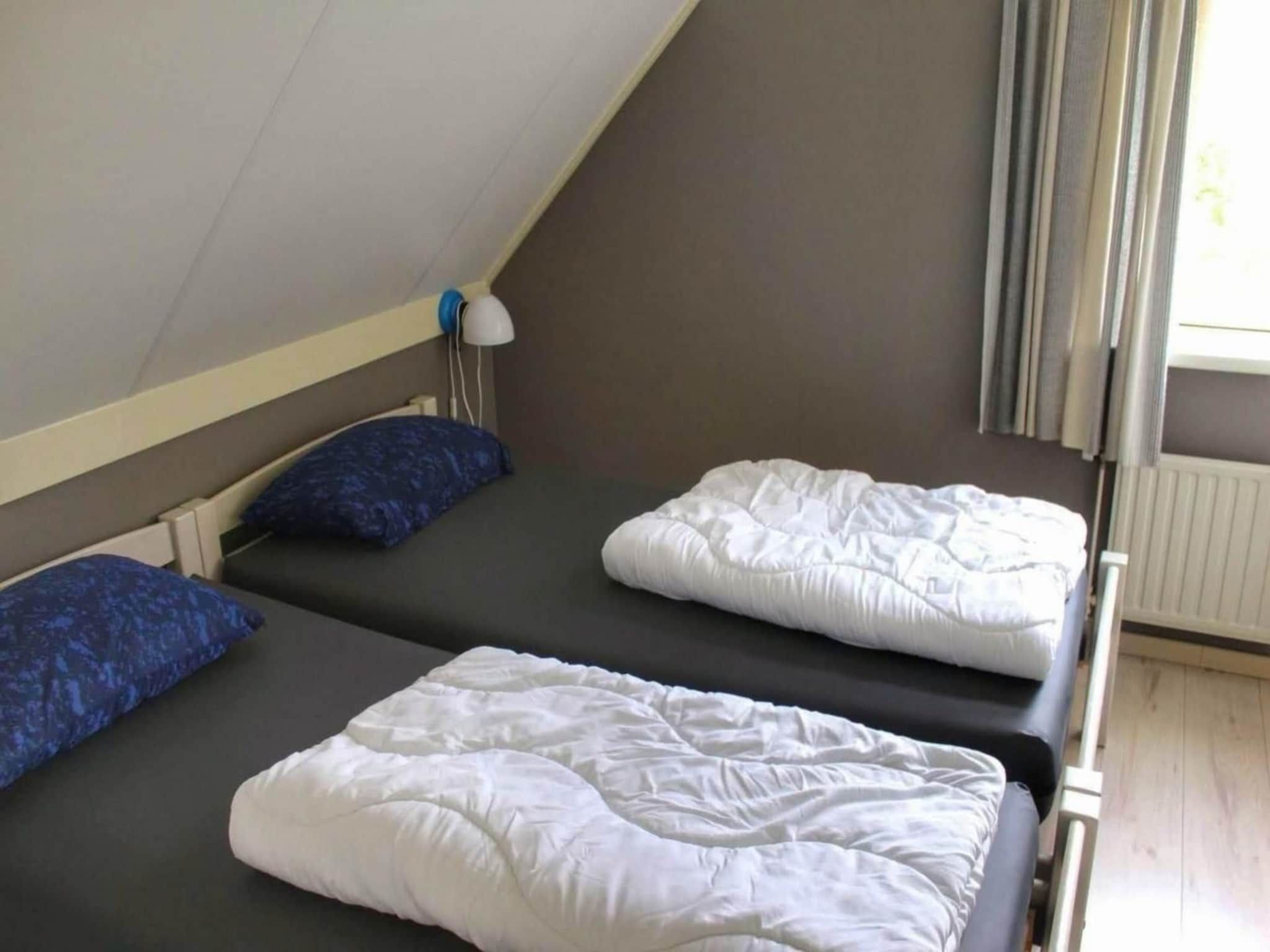 Een slaapkamer van Scheldeveste 163 Zwin Breskens in Breskens