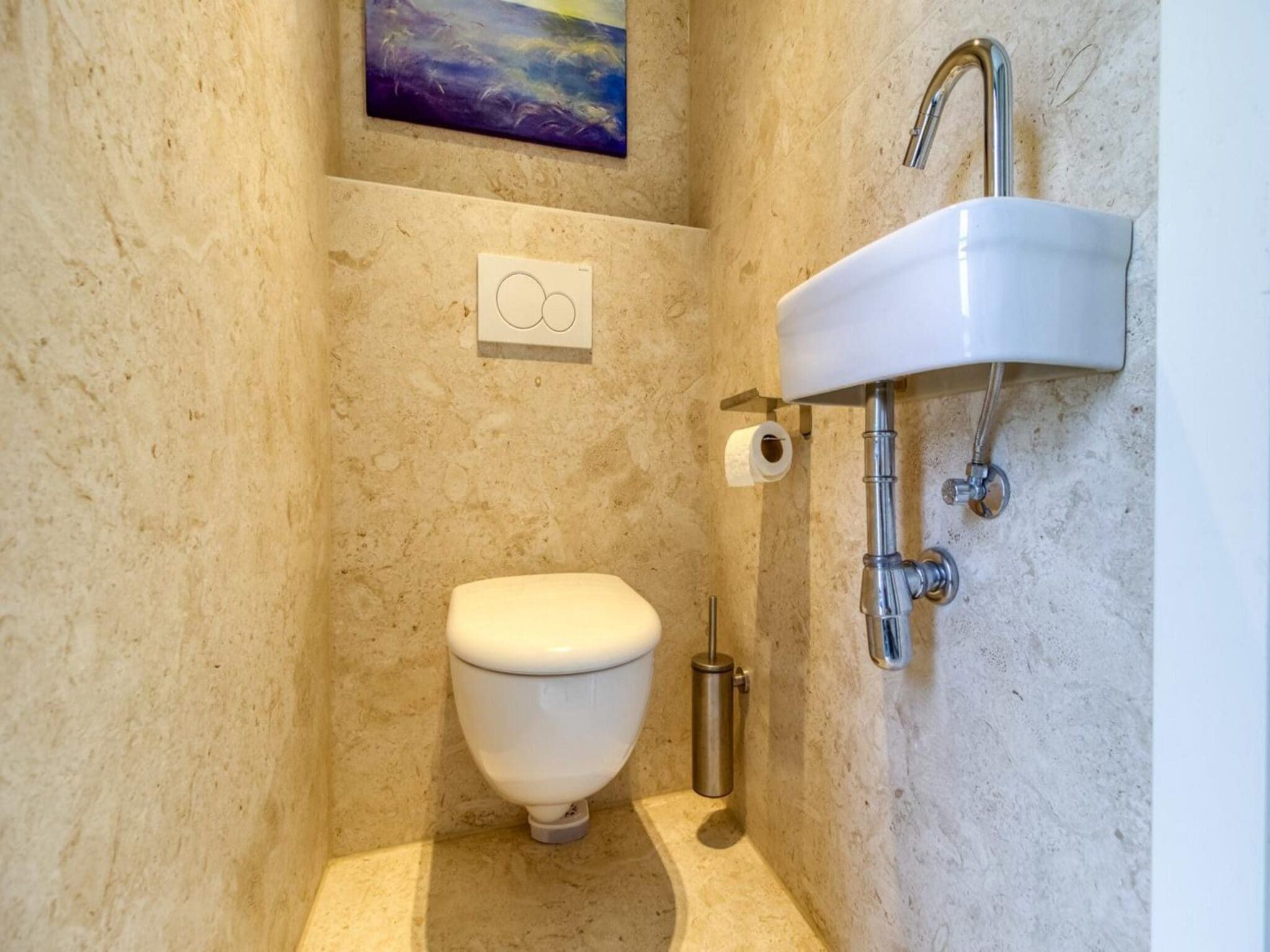 De badkamer van Scheldeveste 165 Schelde Breskens in Breskens