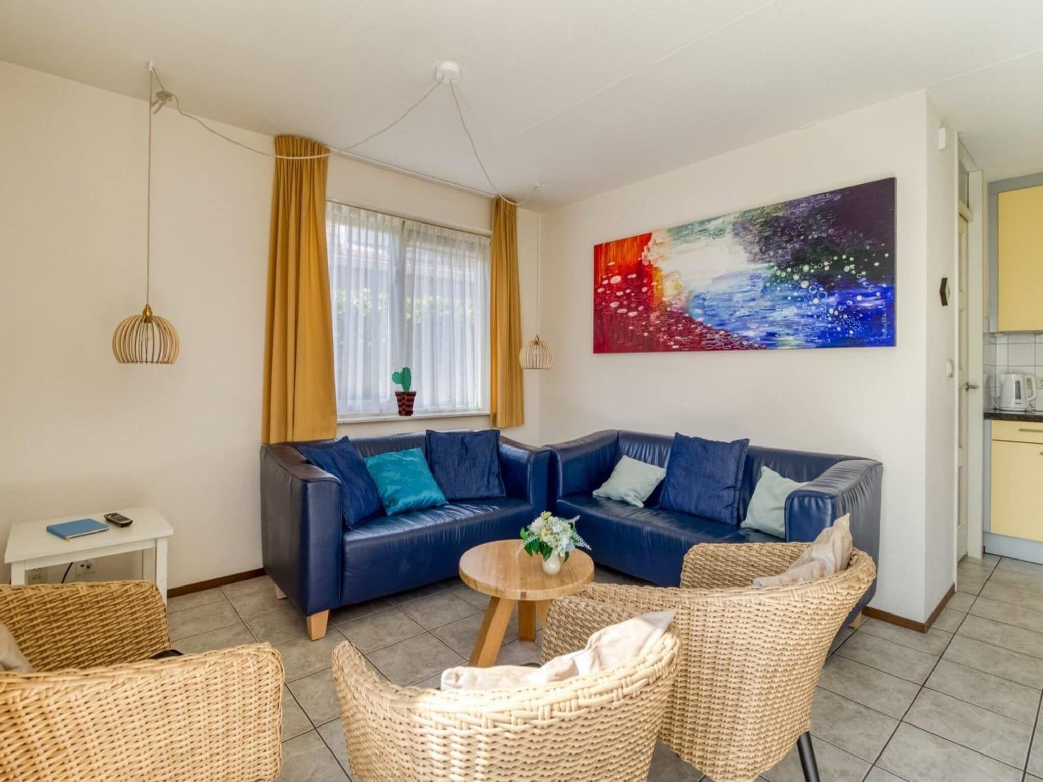 De woonkamer van Scheldeveste 165 Schelde Breskens in Breskens