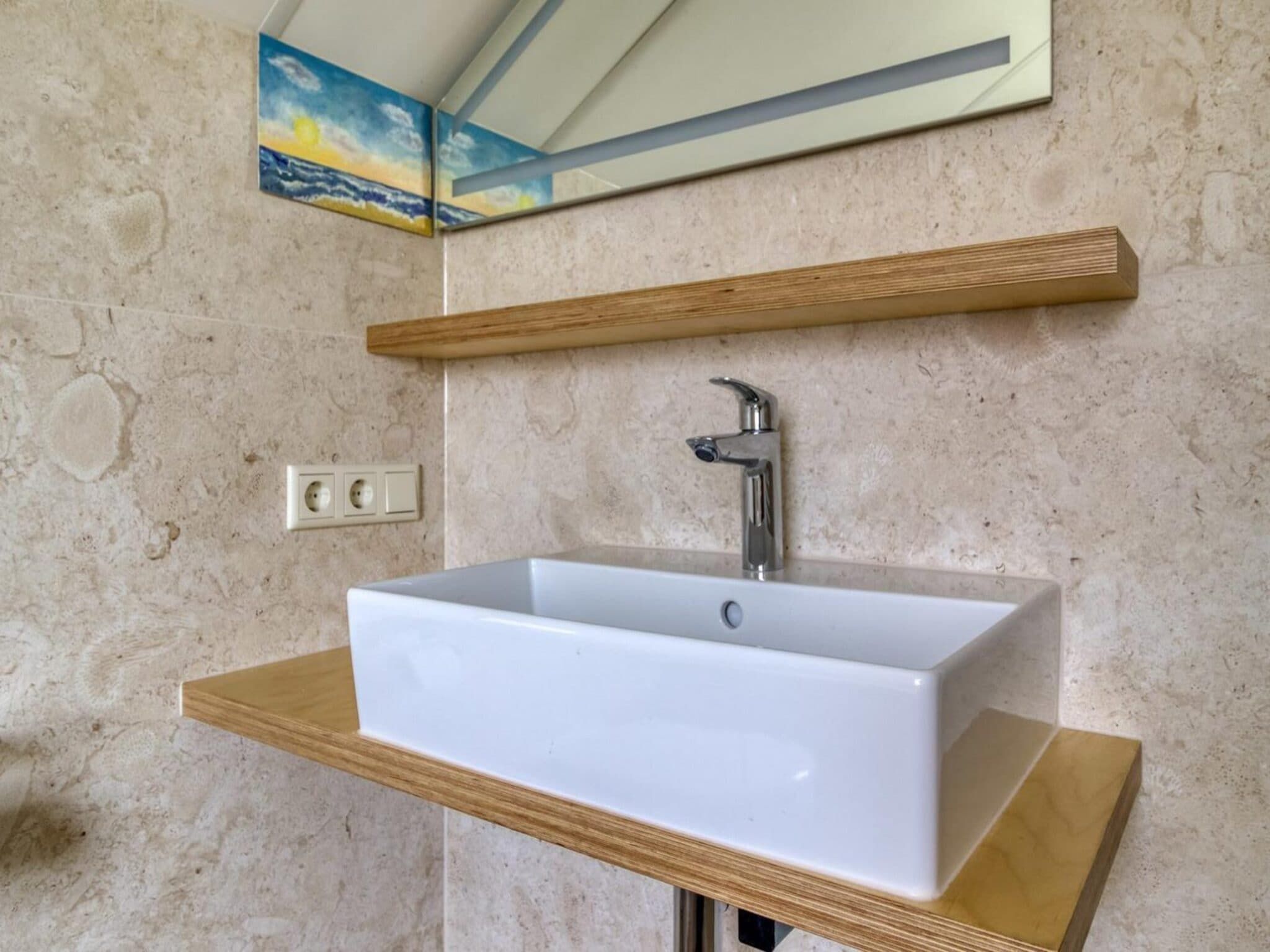 De badkamer van Scheldeveste 165 Schelde Breskens in Breskens