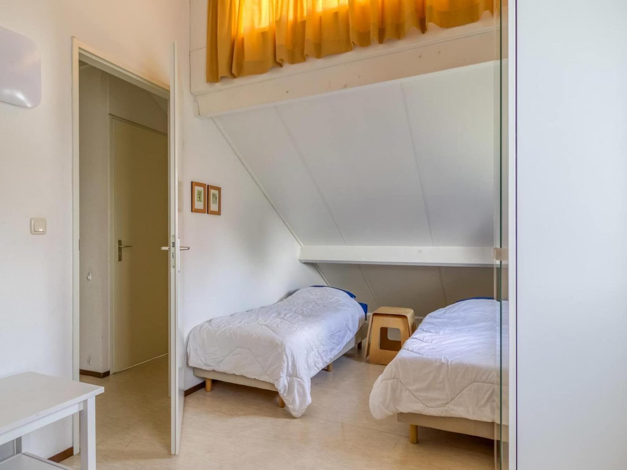 Een slaapkamer van Scheldeveste 165 Schelde Breskens in Breskens