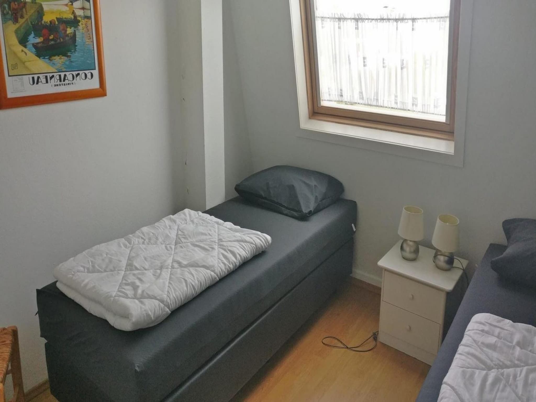 Een slaapkamer van Schoneveld 60 Zeester Breskens in Breskens