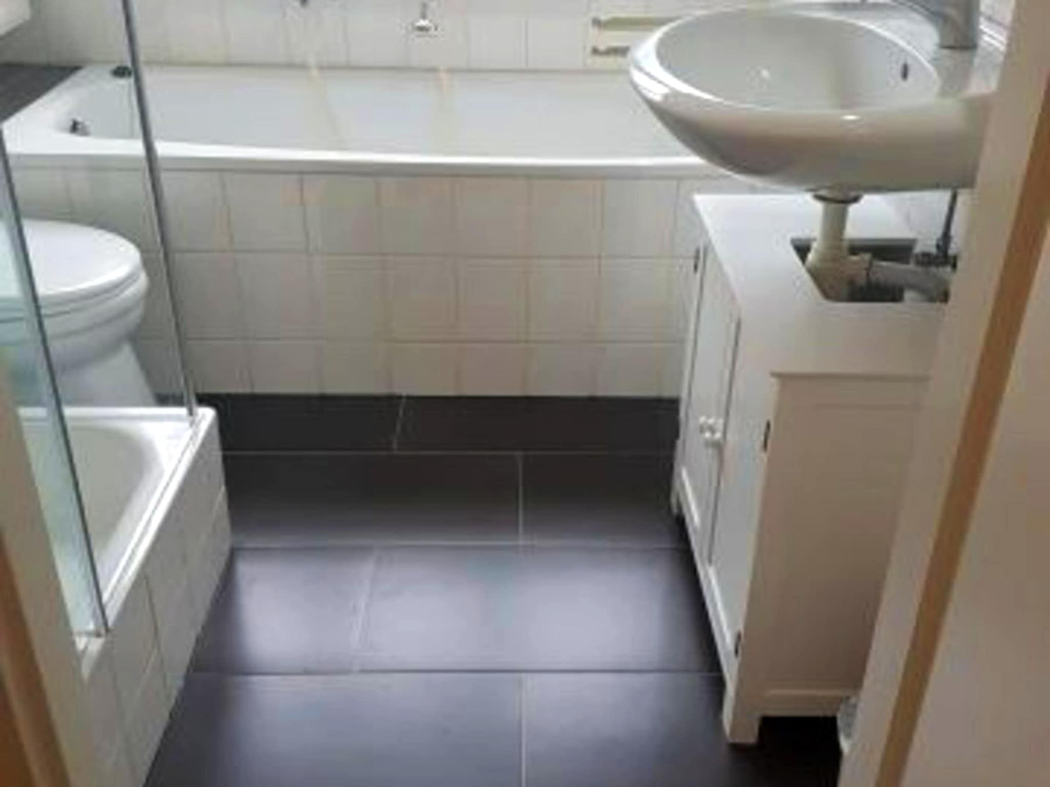 De badkamer van Scheldeveste 180 Zwin Breskens in Breskens
