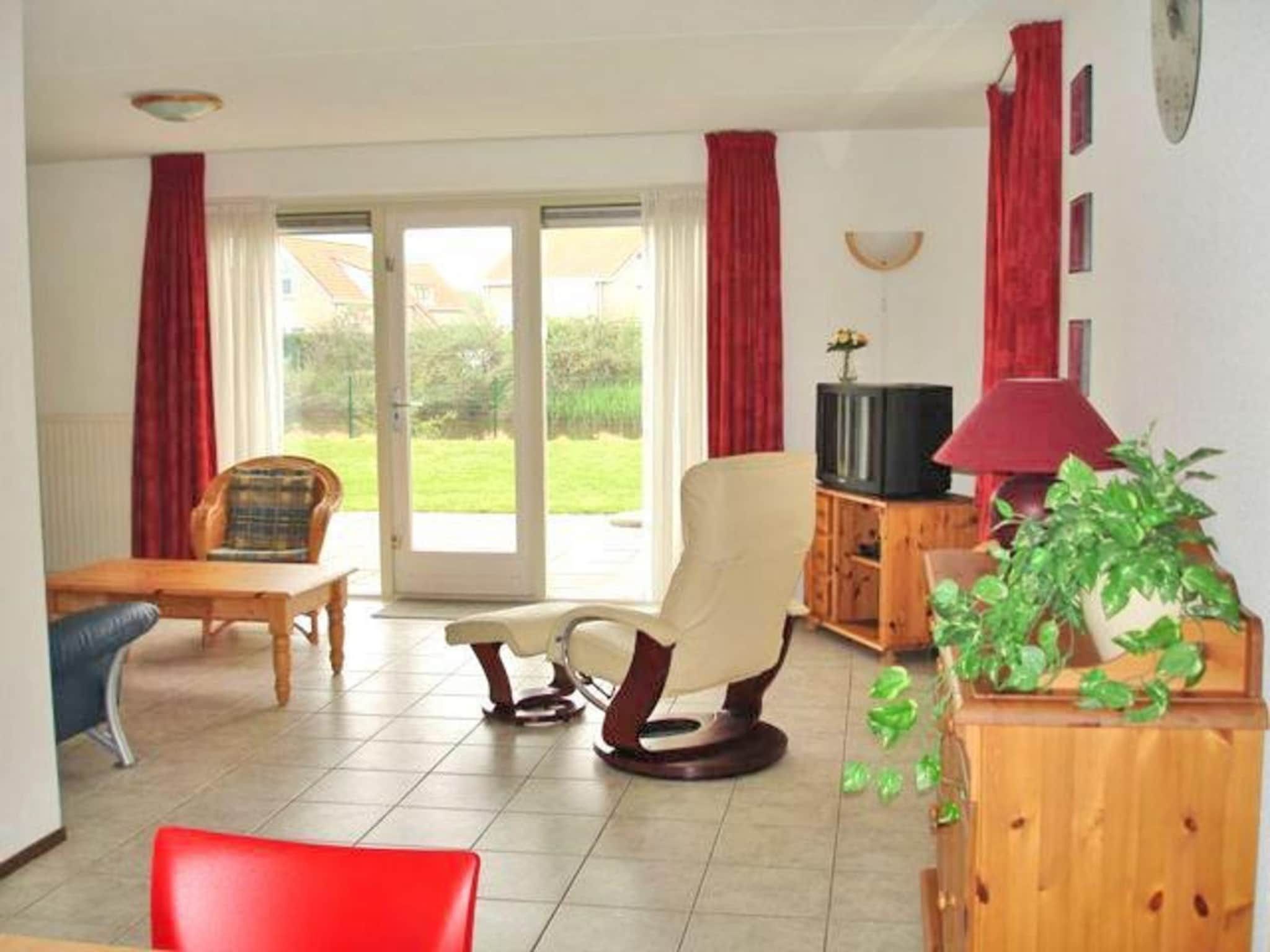 De woonkamer van Scheldeveste 184 Zwin Breskens in Breskens