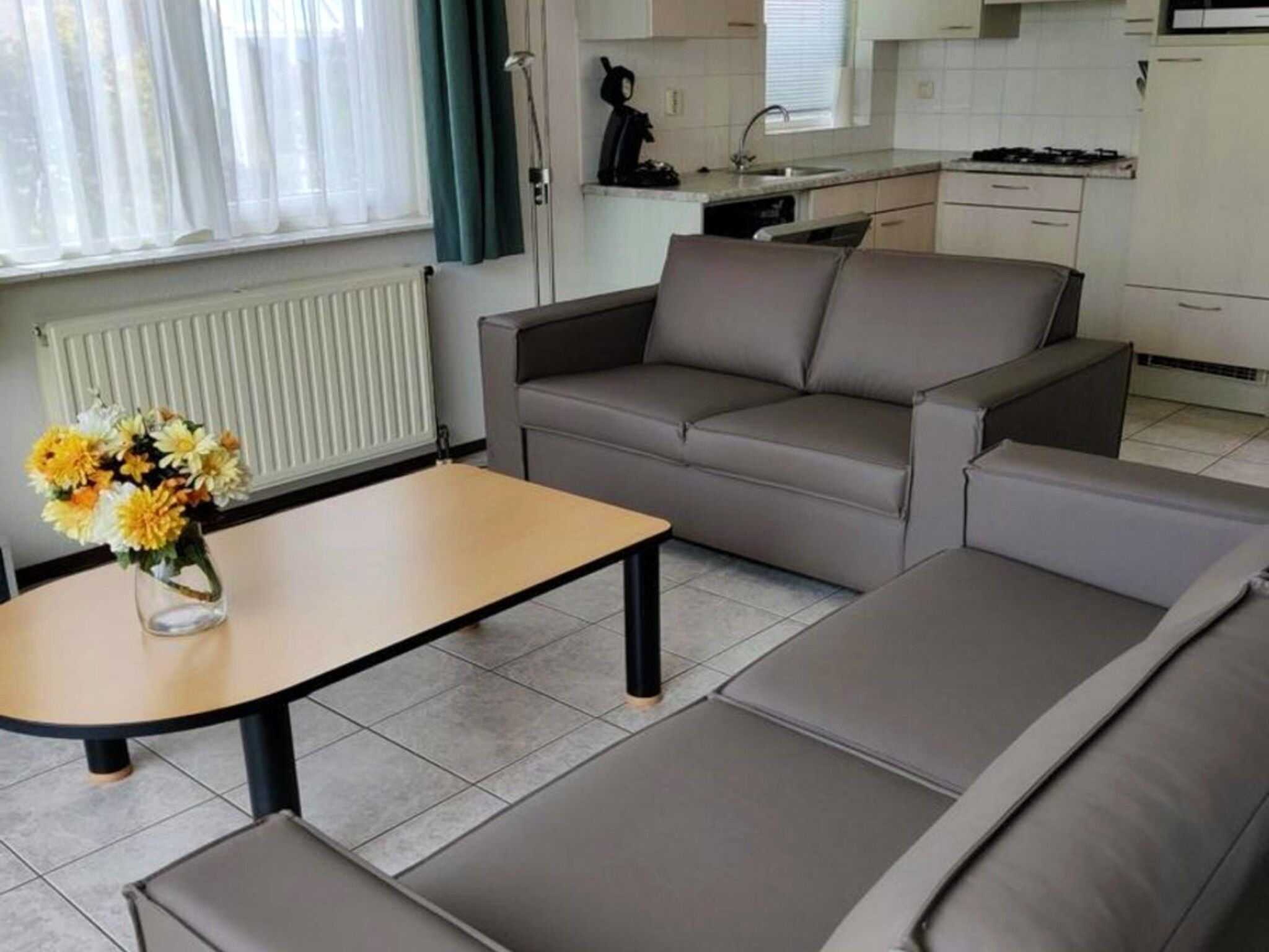 De woonkamer van Scheldeveste 188 Schelde Breskens in Breskens