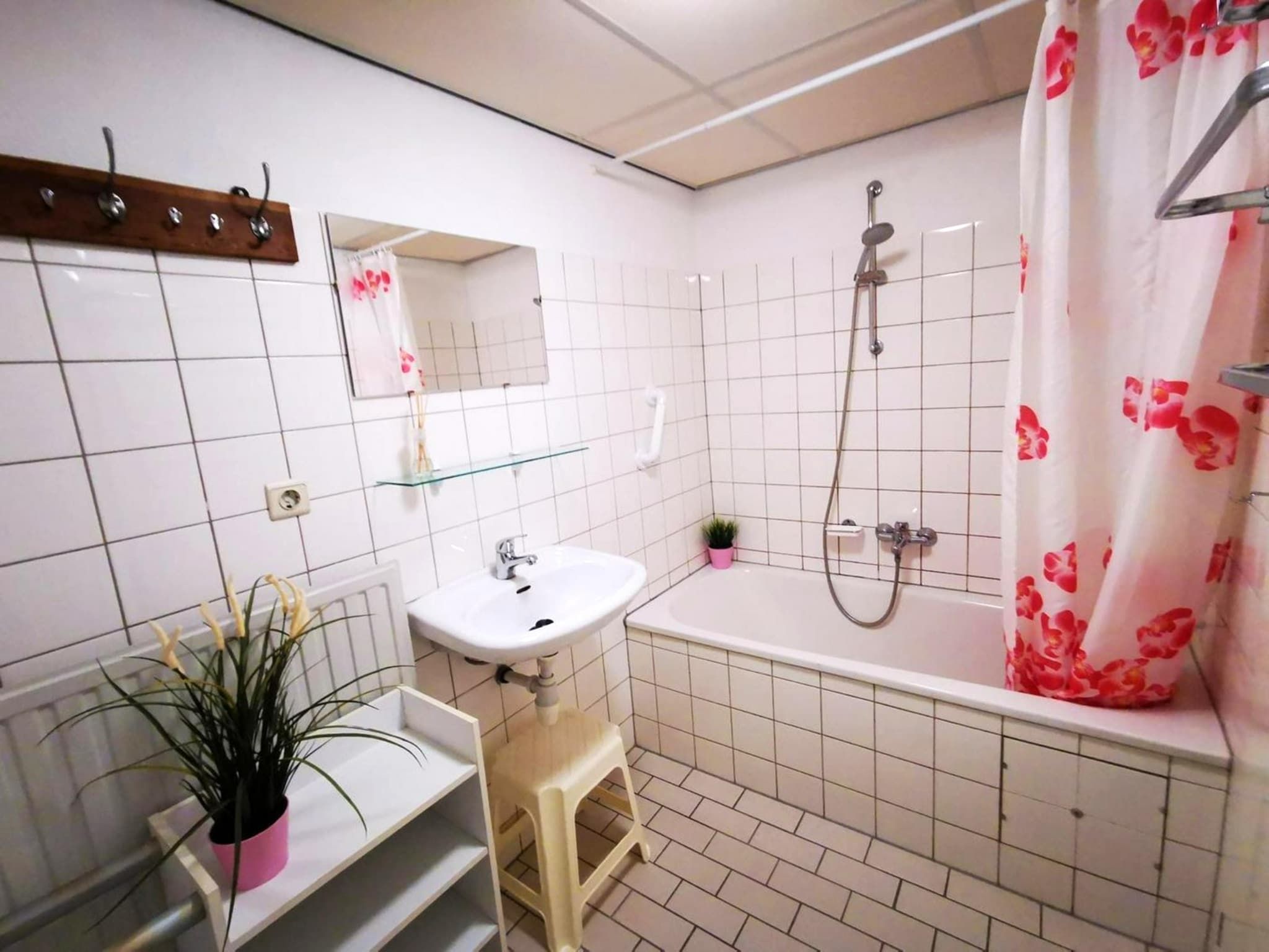 De badkamer van Schoneveld 353 Strandparel Breskens in Breskens