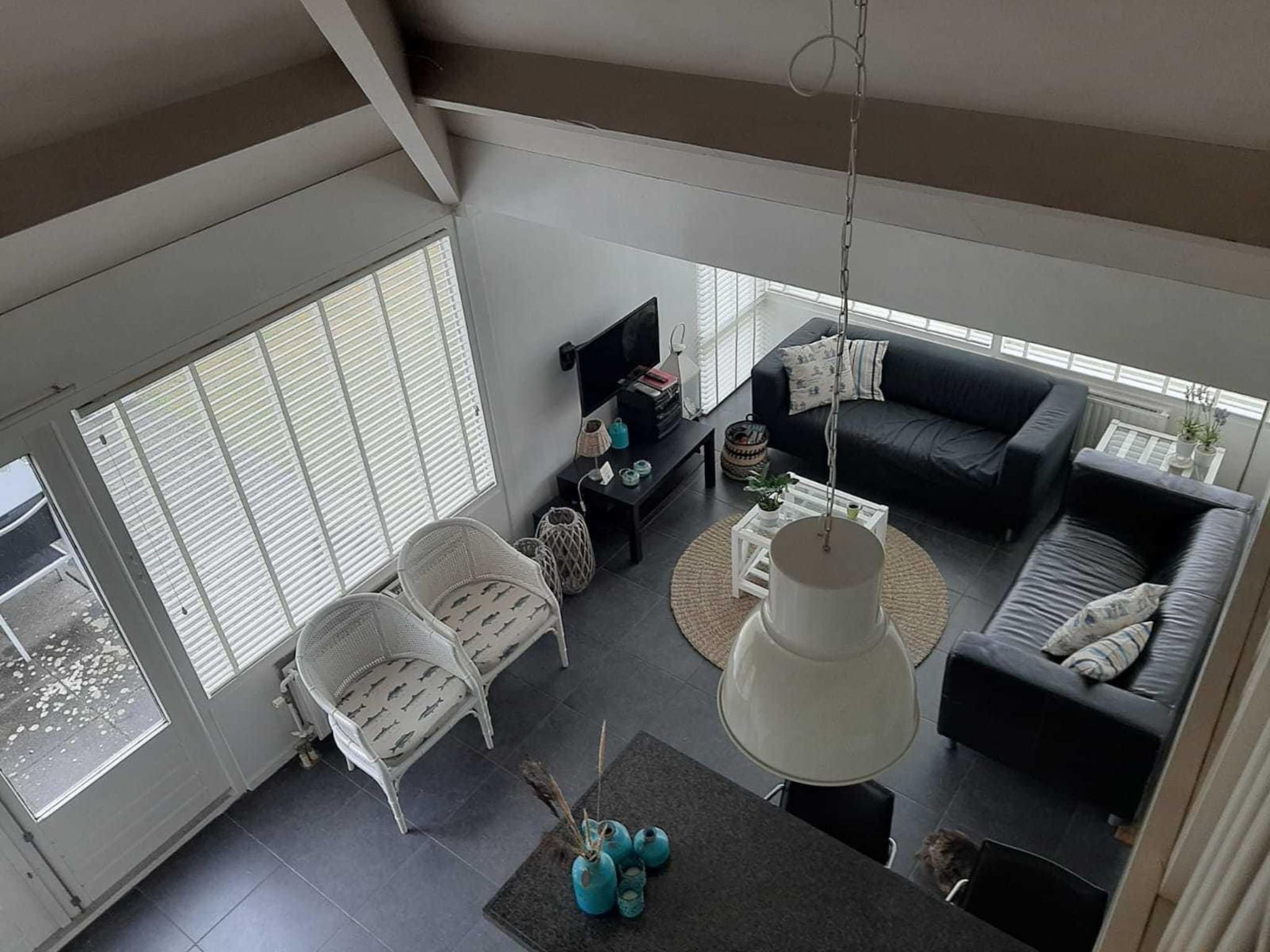 De woonkamer van Schoneveld 121 Duinroos Breskens in Breskens