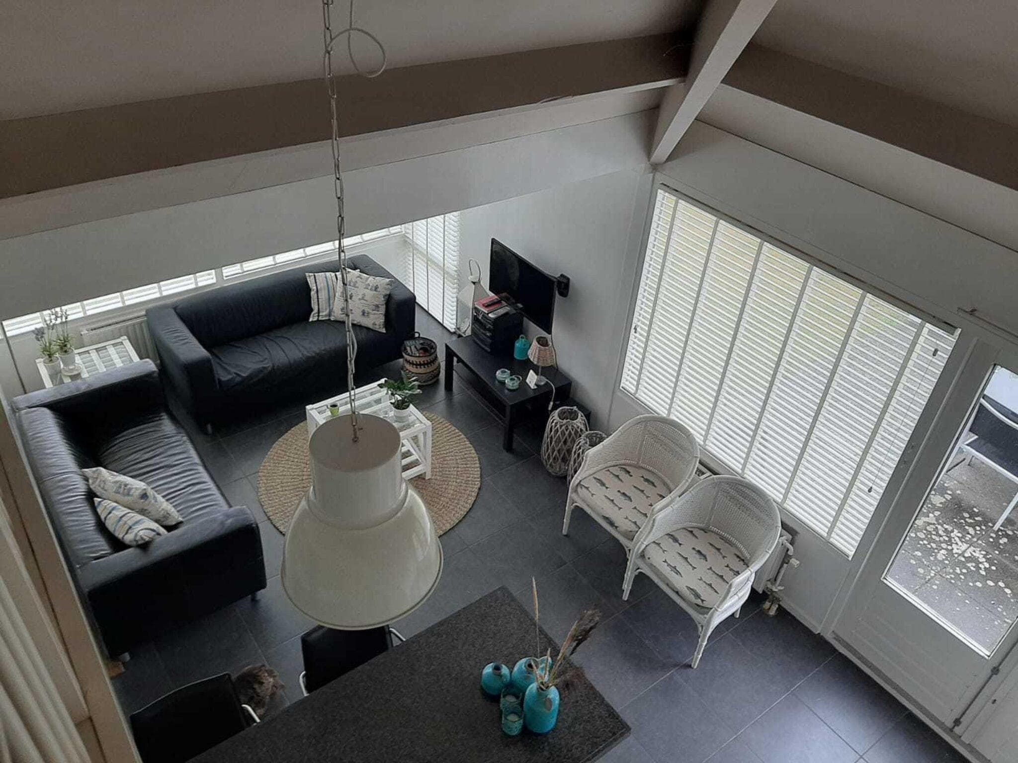 De woonkamer van Schoneveld 121 Duinroos Breskens in Breskens
