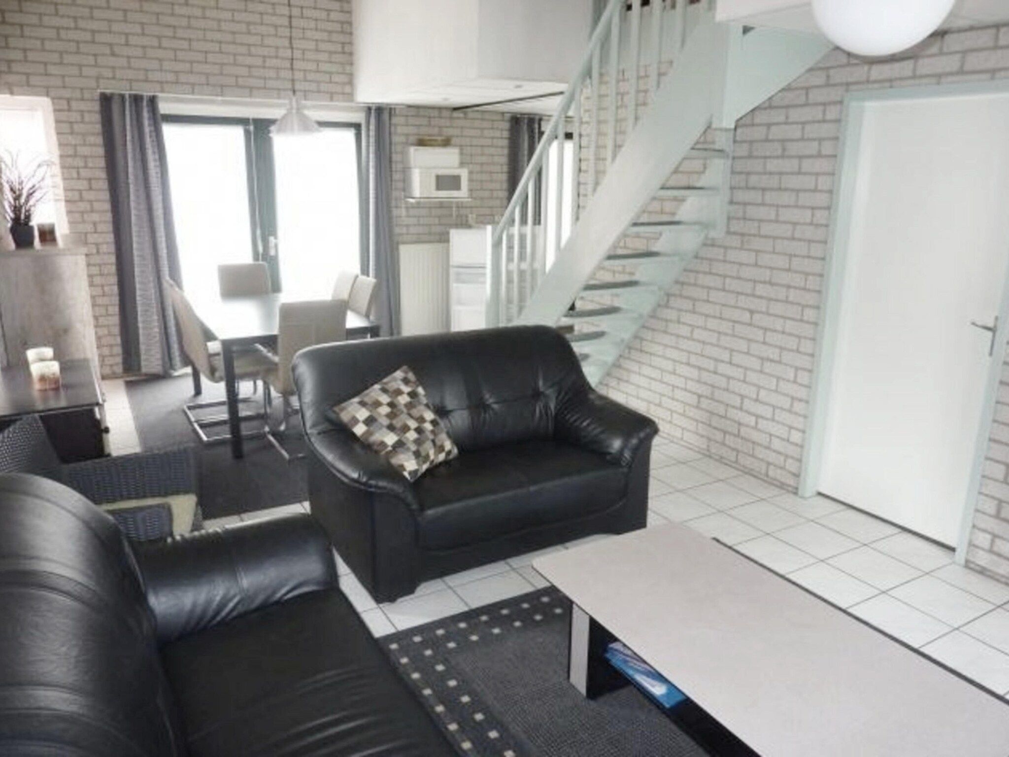 De woonkamer van Schoneveld 367 Strandparel Breskens in Breskens
