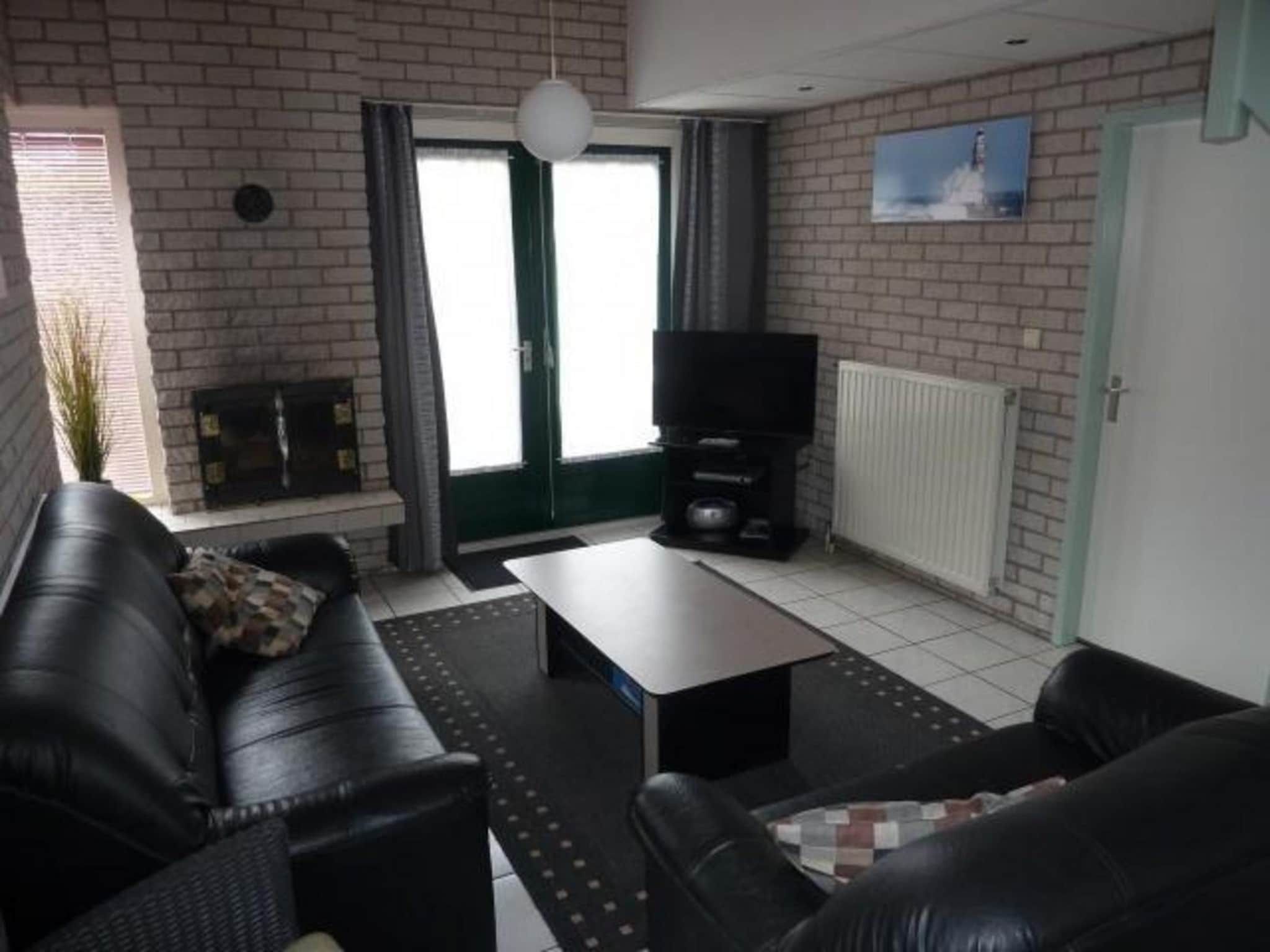 De woonkamer van Schoneveld 367 Strandparel Breskens in Breskens
