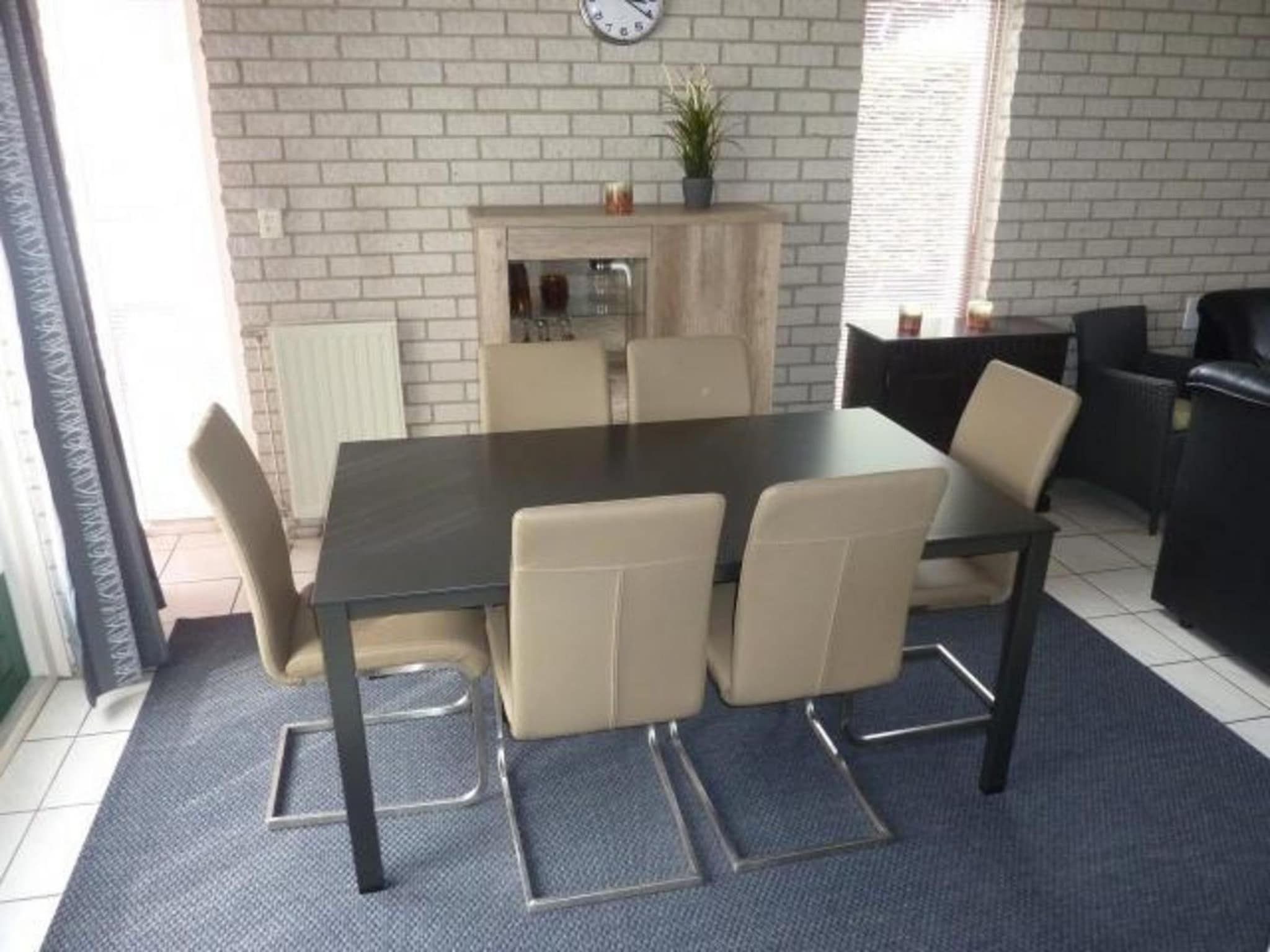 De eetkamer van Schoneveld 367 Strandparel Breskens in Breskens