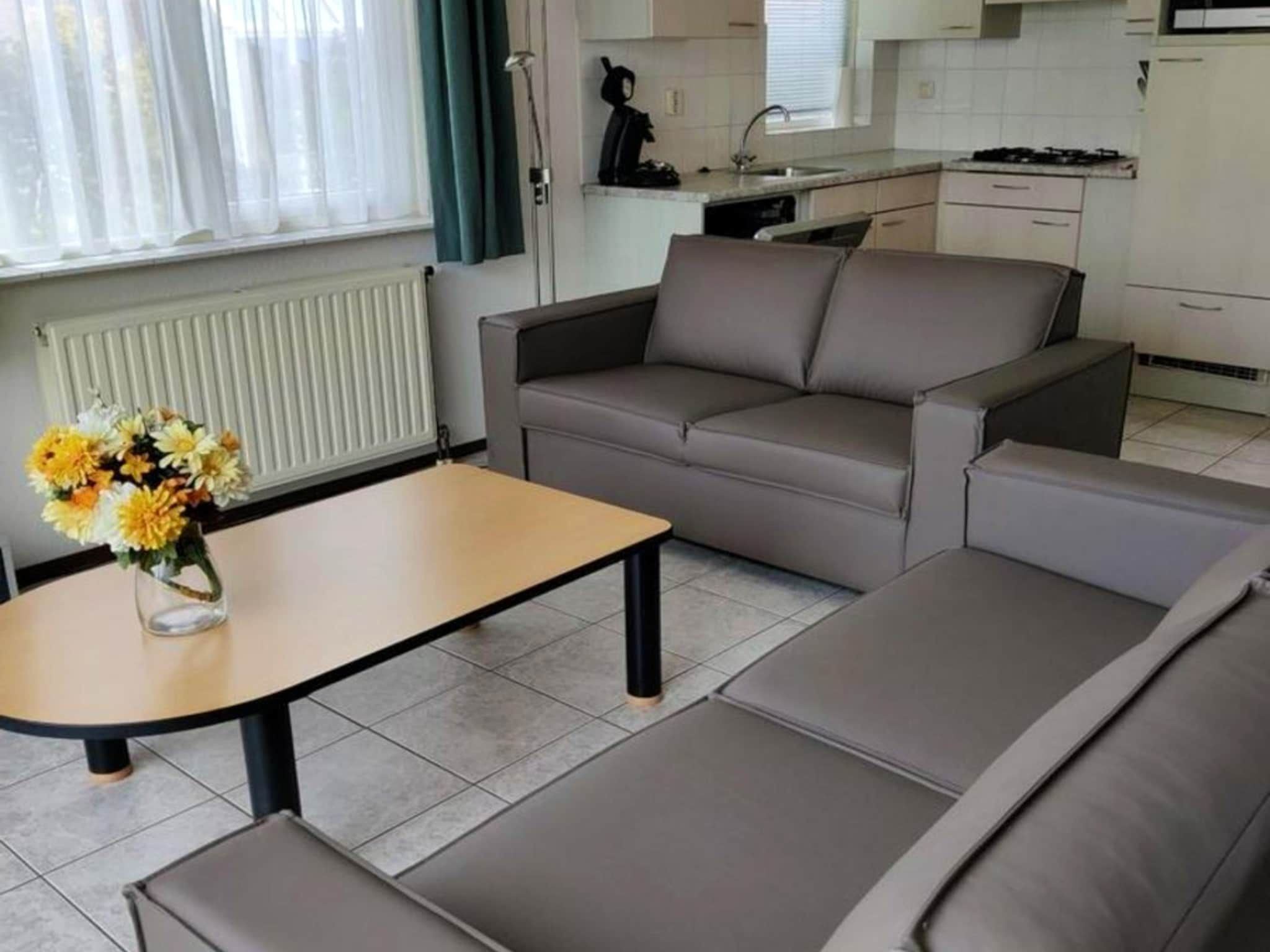 De woonkamer van Scheldeveste 210 Zwin Breskens in Breskens