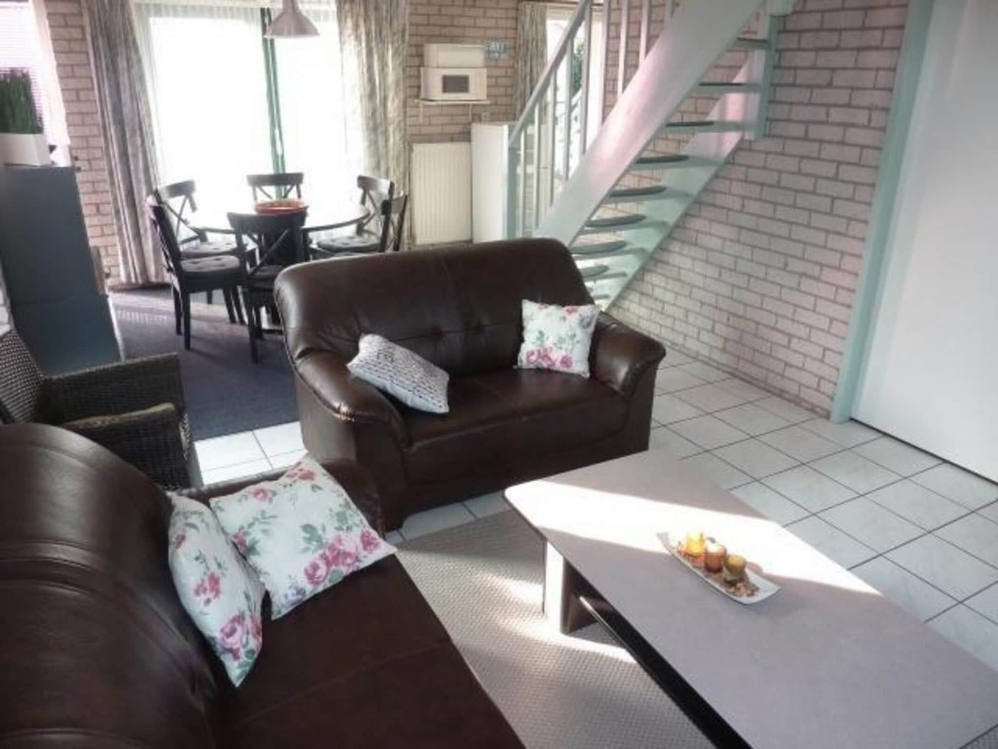 De woonkamer van Schoneveld 369 Strandparel Breskens in Breskens