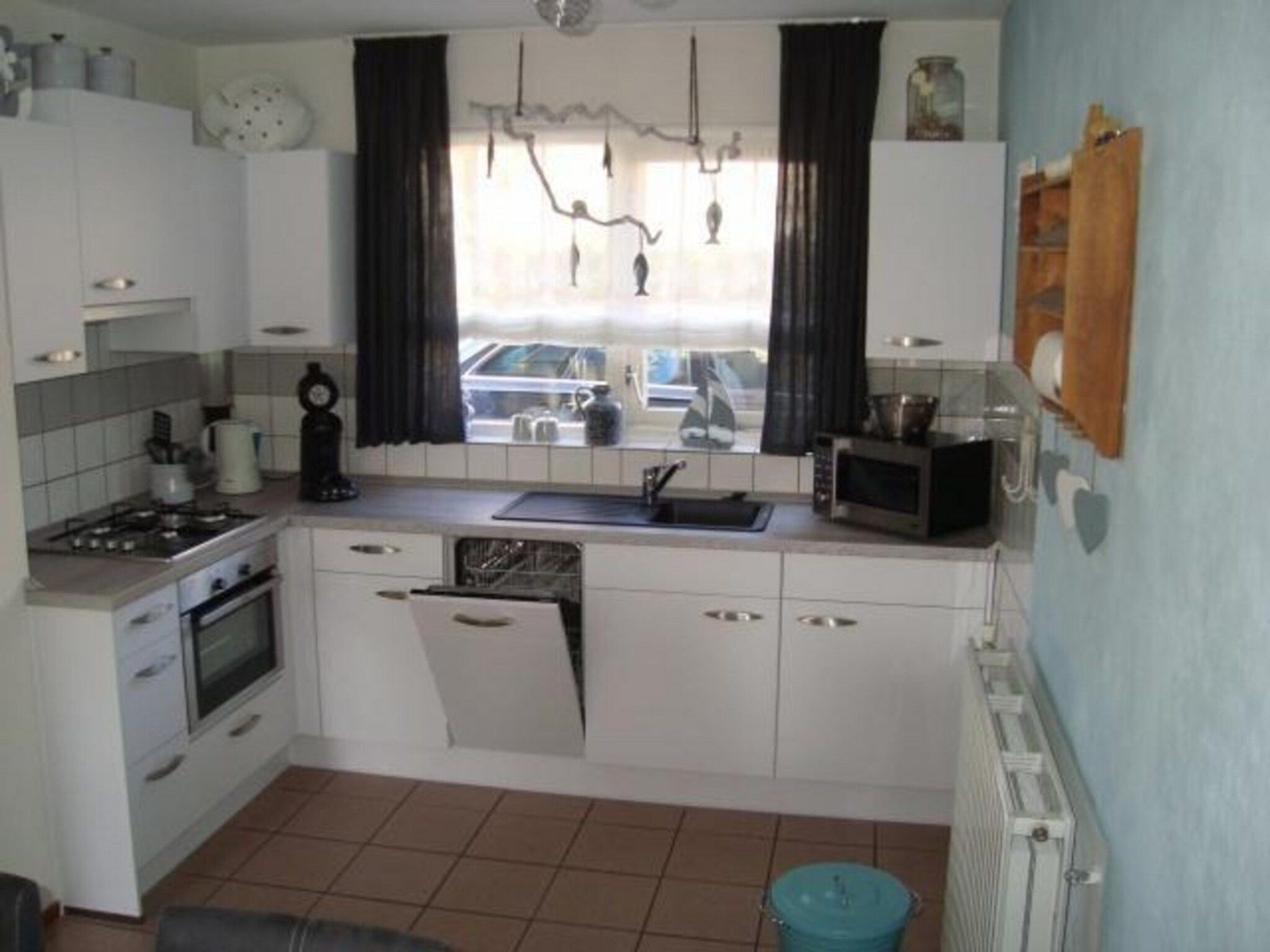 De keuken van Fort Soleil 29 Zeezwaluw Breskens in Breskens