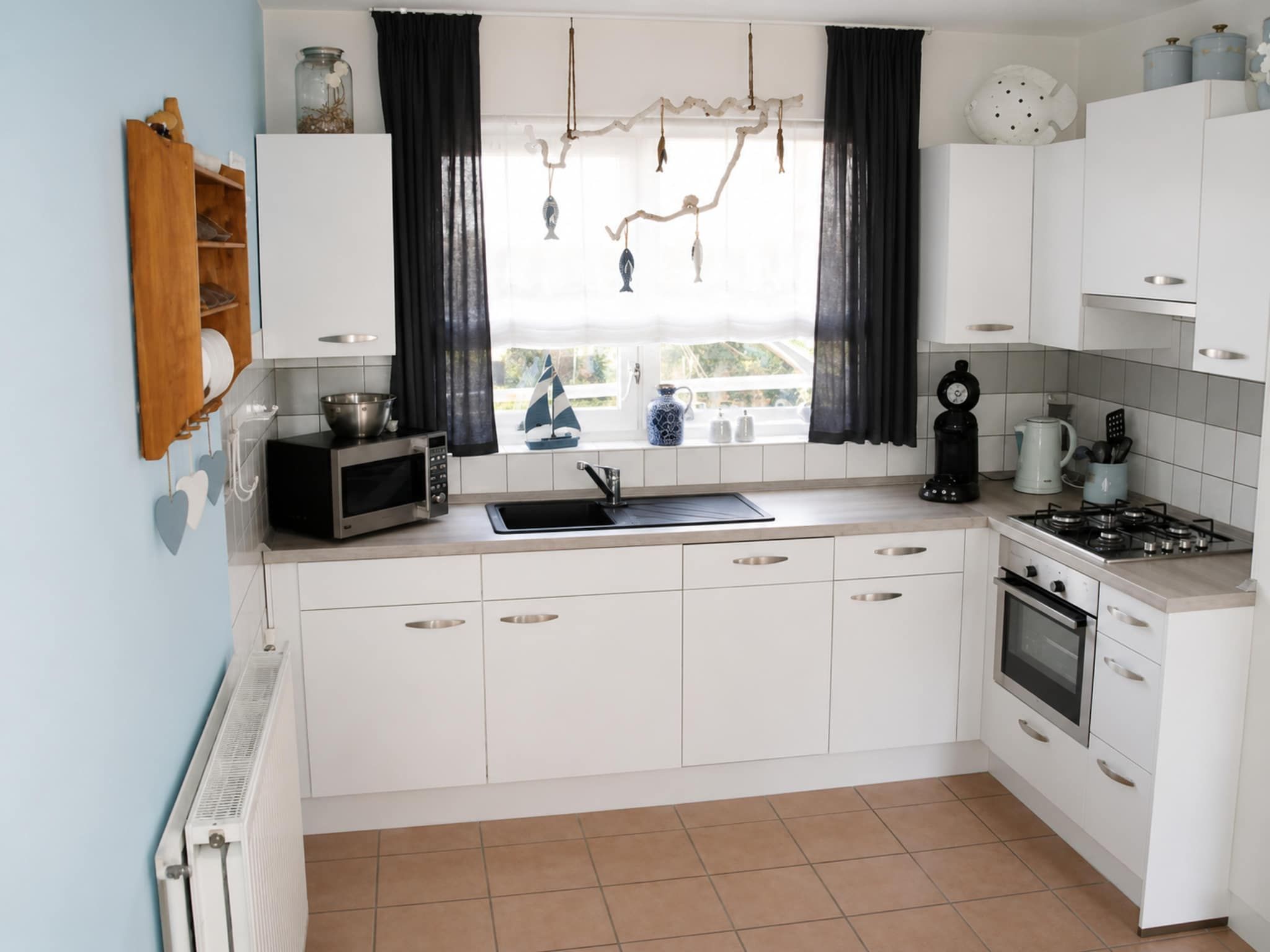 De keuken van Fort Soleil 29 Zeezwaluw Breskens in Breskens