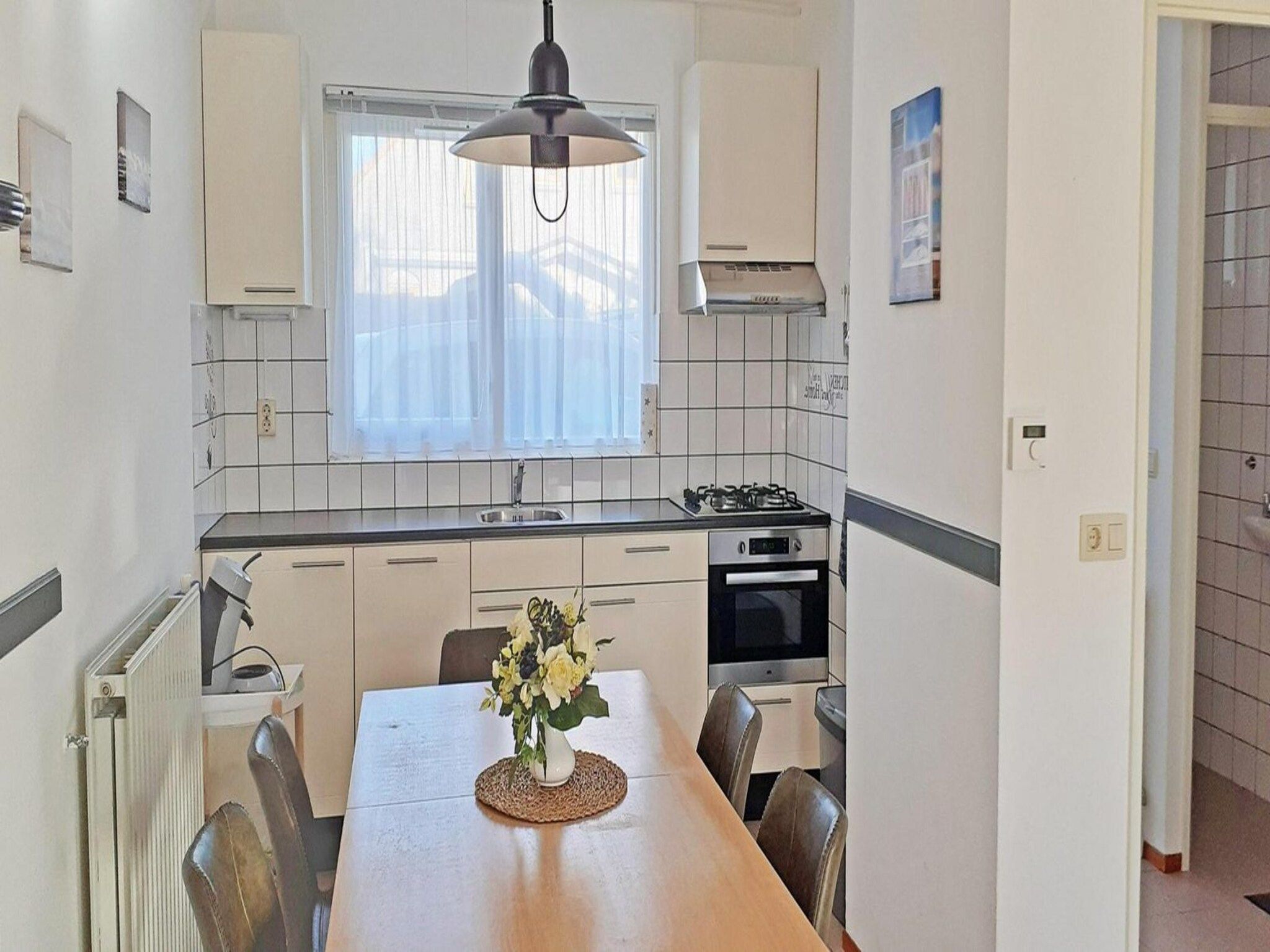 De keuken van Fort Soleil 30 Zeezwaluw Breskens in Breskens