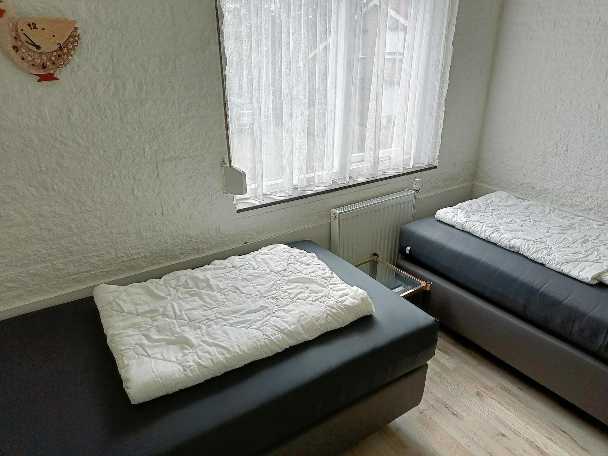 Een slaapkamer van Schoneveld 373 Strandparel Breskens in Breskens