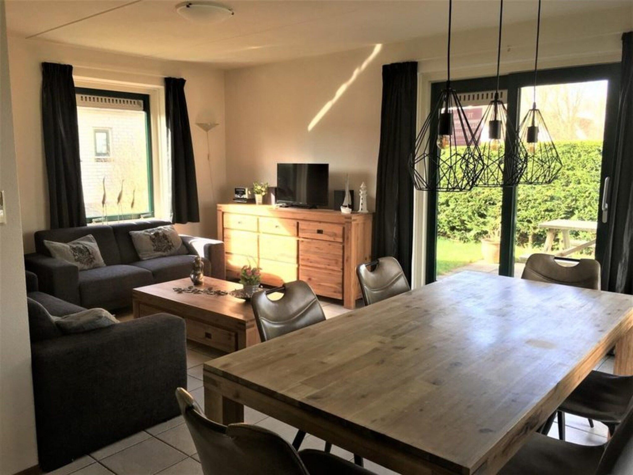 De woonkamer van Schoneveld 146 Zeemeeuw Breskens in Breskens