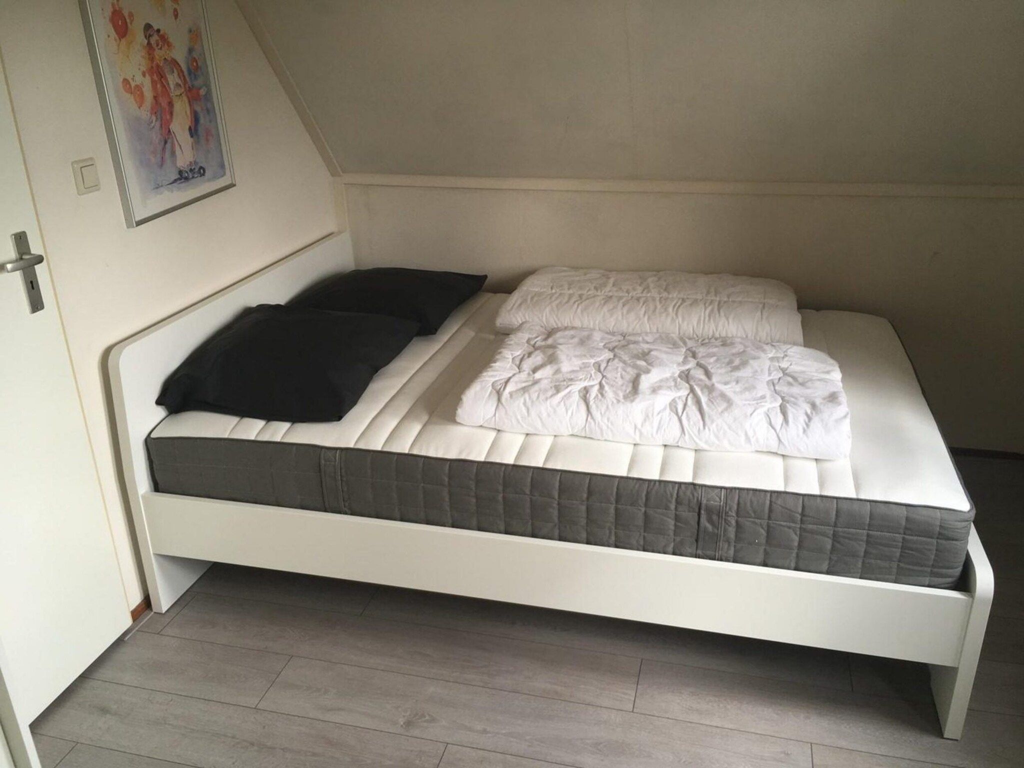 Een slaapkamer van Schoneveld 146 Zeemeeuw Breskens in Breskens