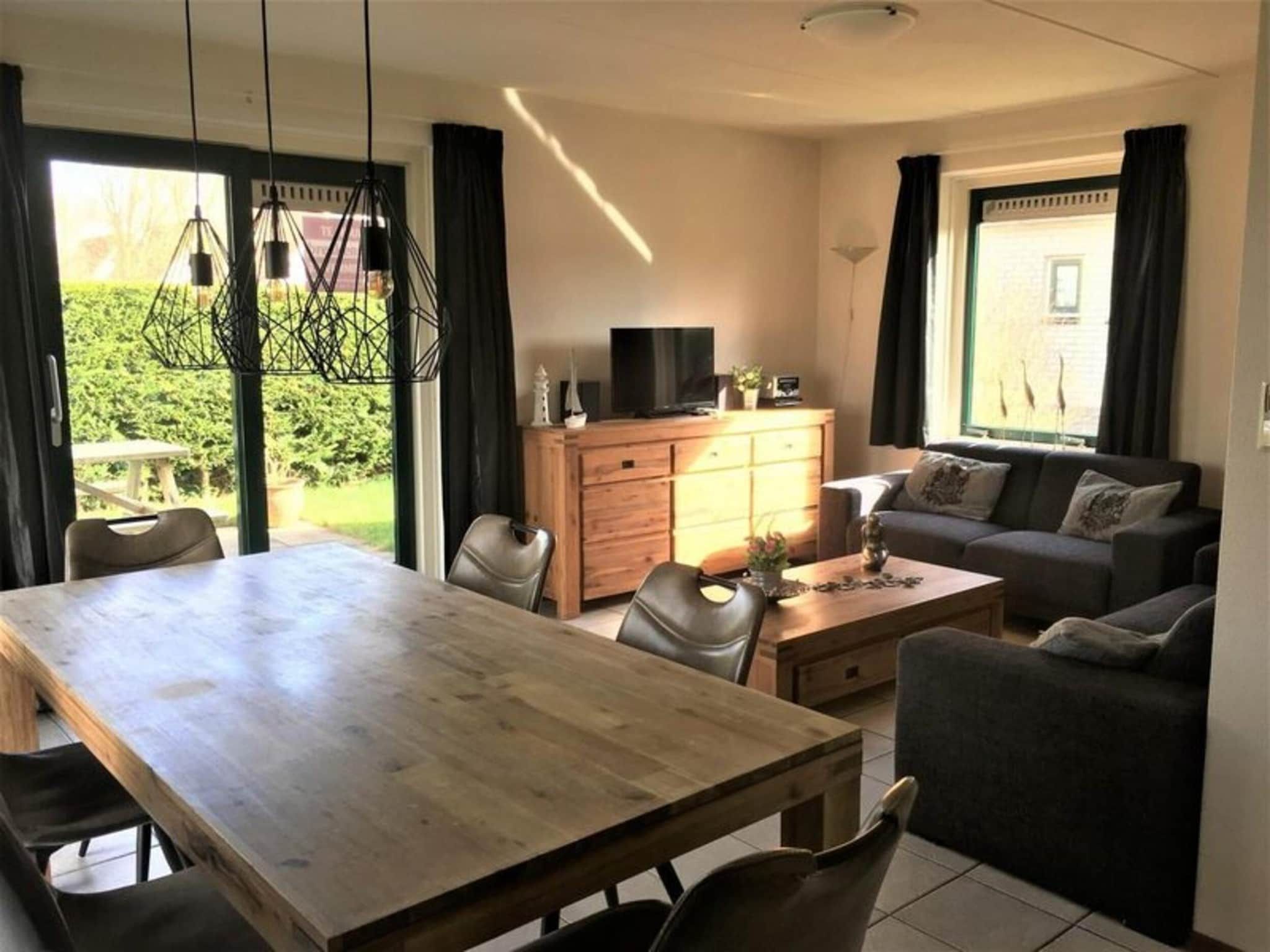 De woonkamer van Schoneveld 146 Zeemeeuw Breskens in Breskens