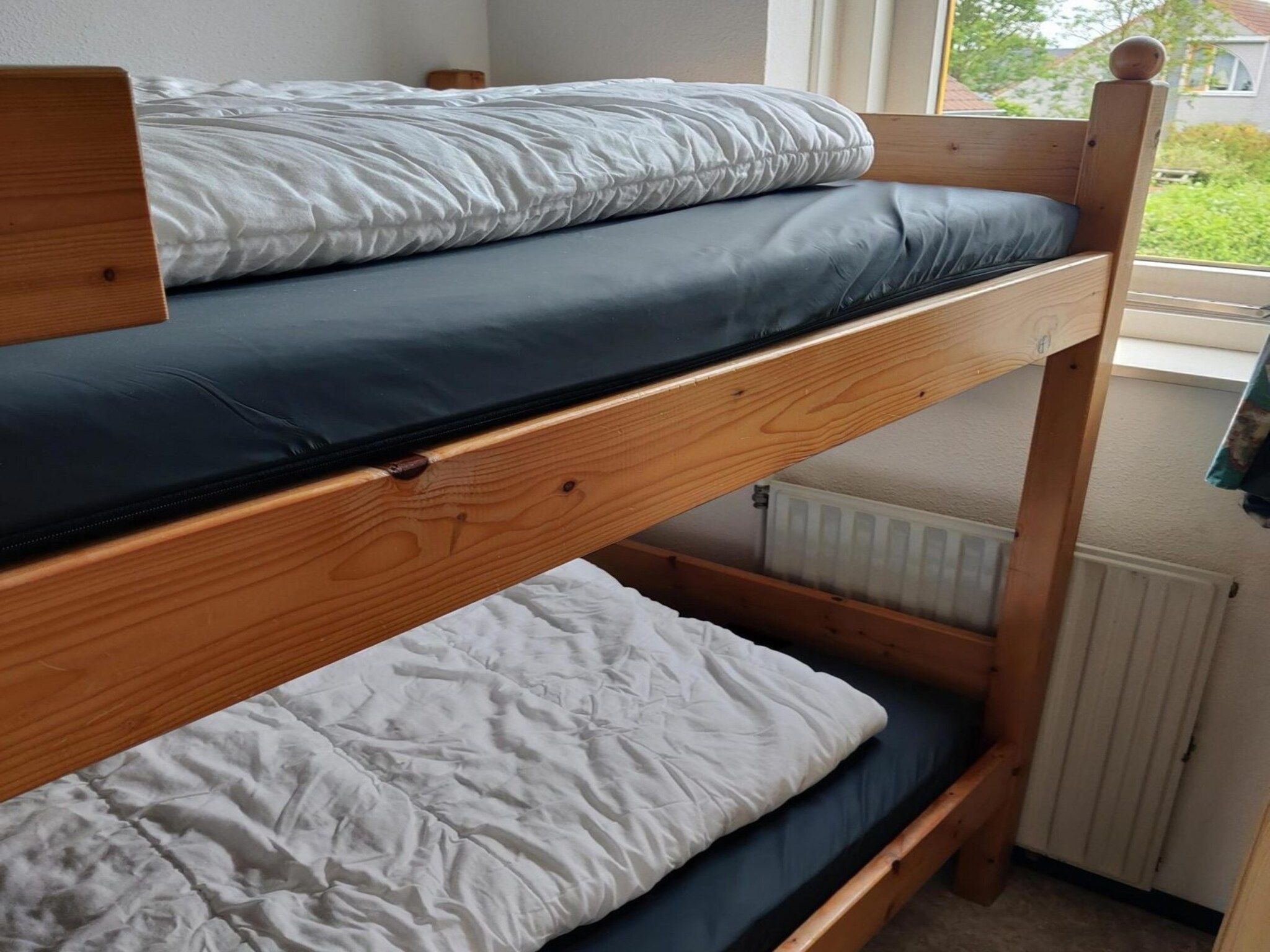 Een slaapkamer van Fort Soleil 42 Zeezwaluw Breskens in Breskens