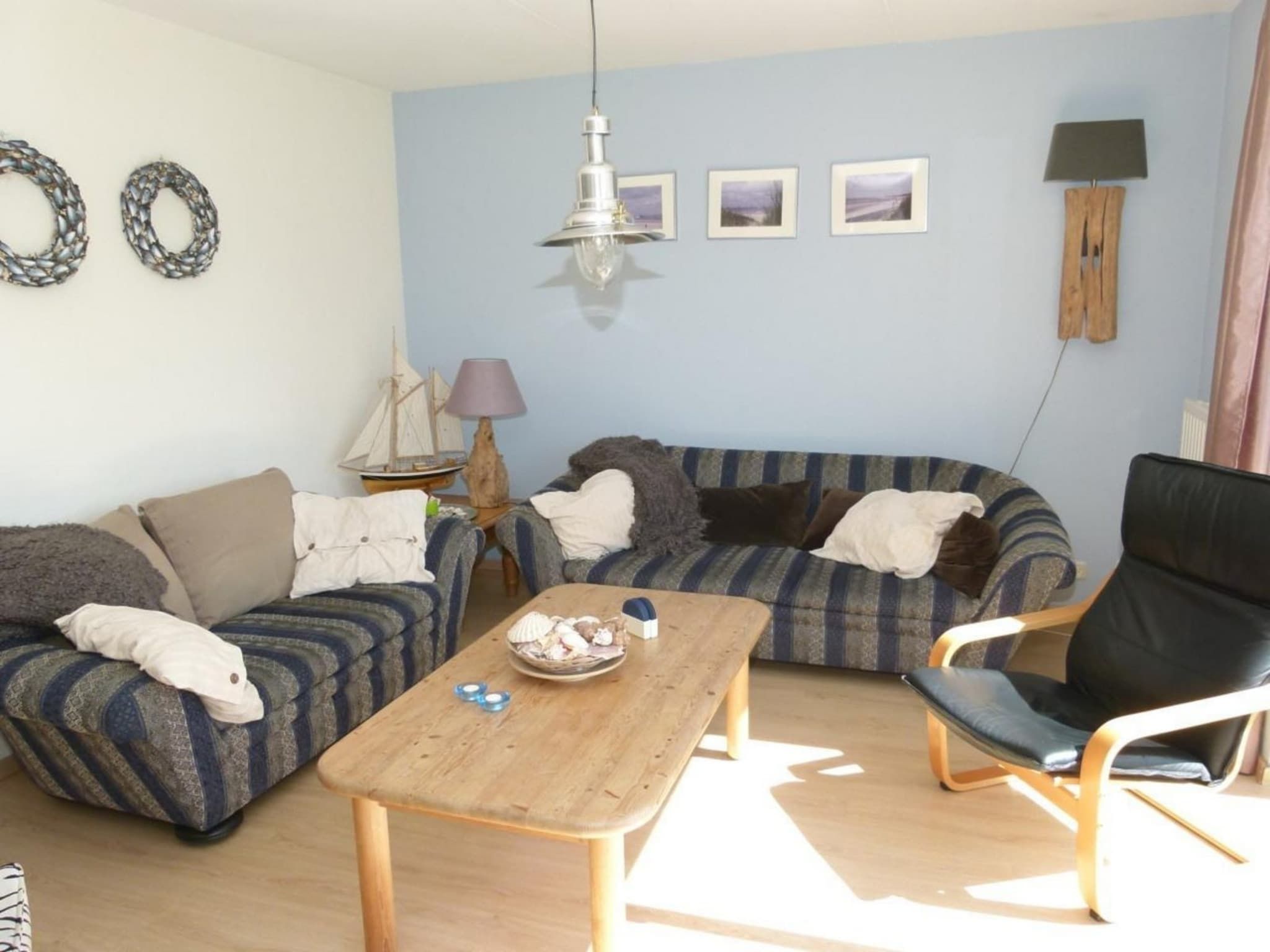 De woonkamer van Scheldeveste 33 Zwin Breskens in Breskens