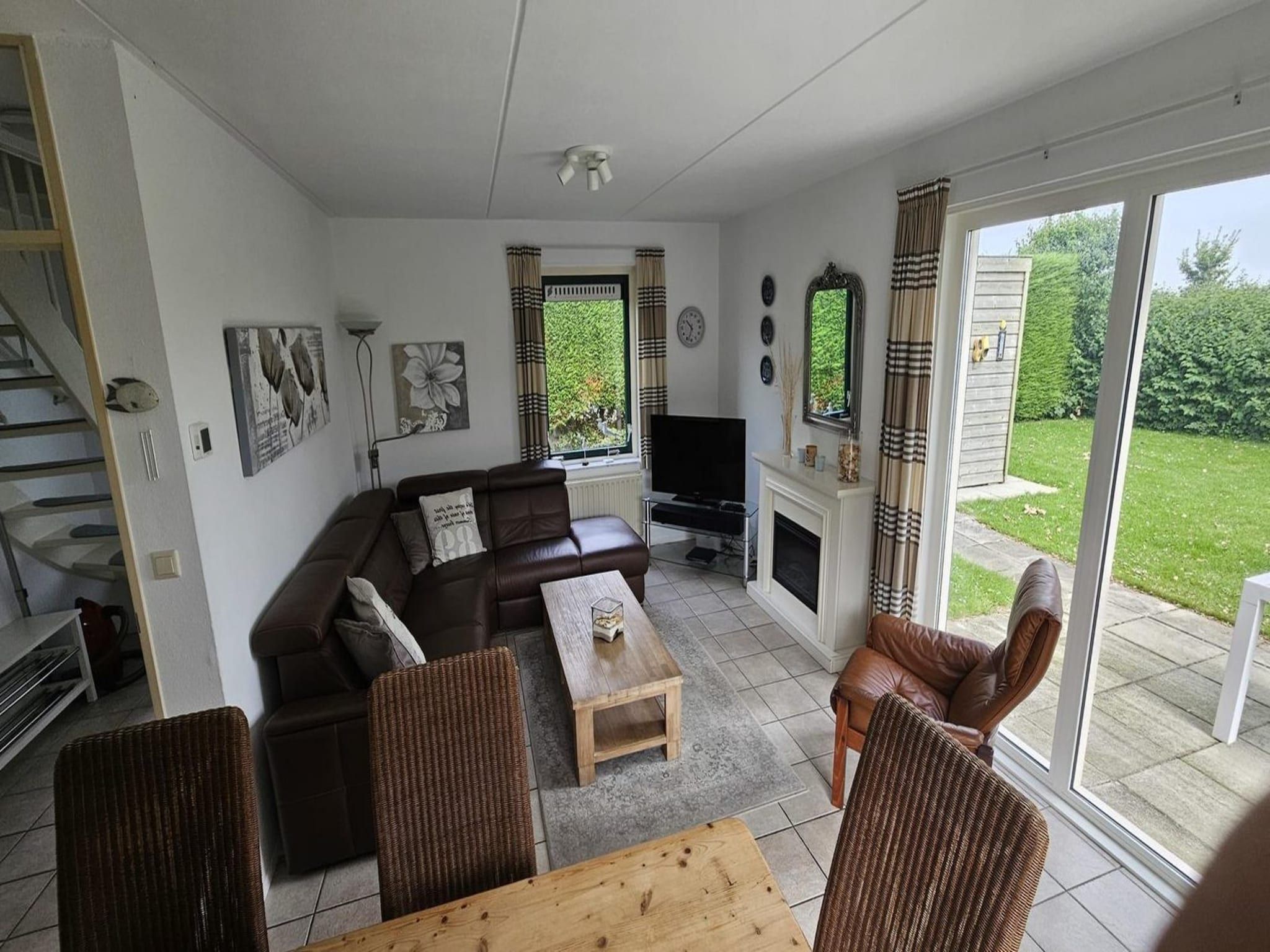 De woonkamer van Schoneveld 176 Zeemeeuw Breskens in Breskens