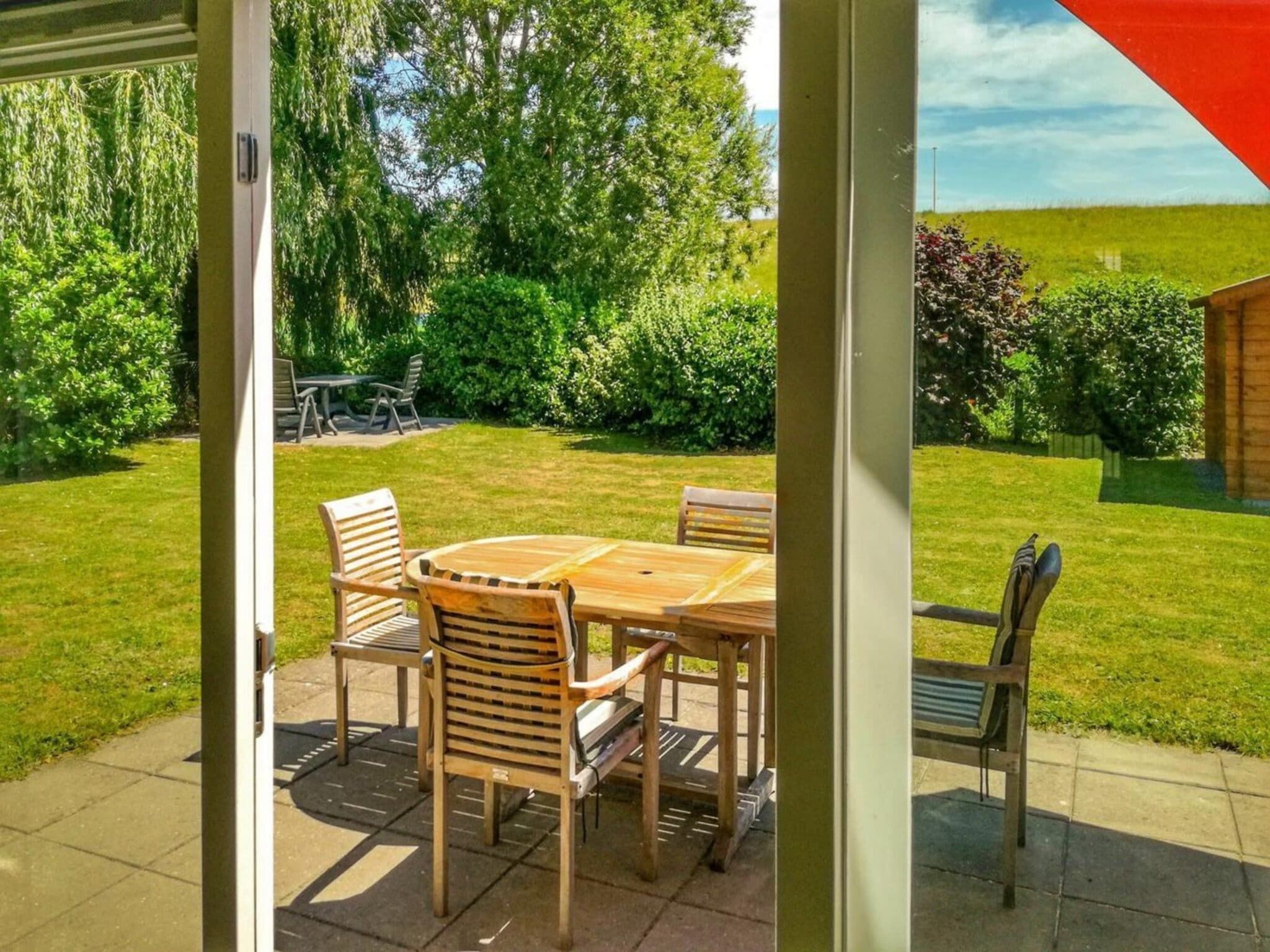 Het terras van Scheldeveste 52 Zwin Breskens in Breskens