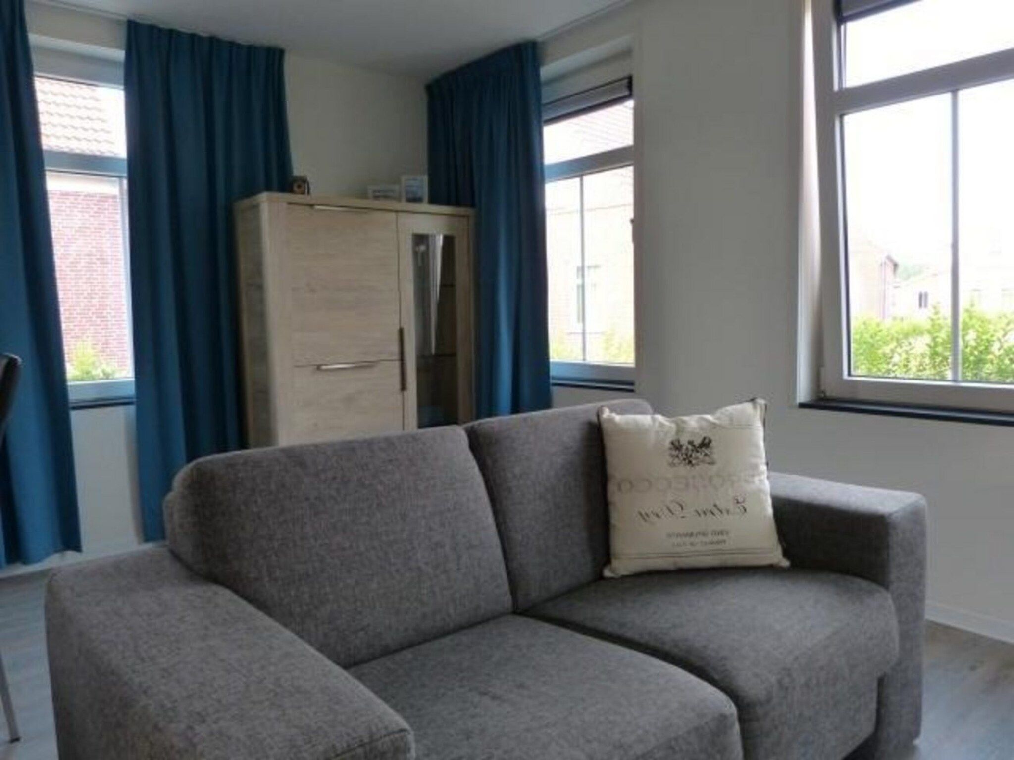 De woonkamer van Landgoed de Lente 30 Tulp Breskens in Breskens