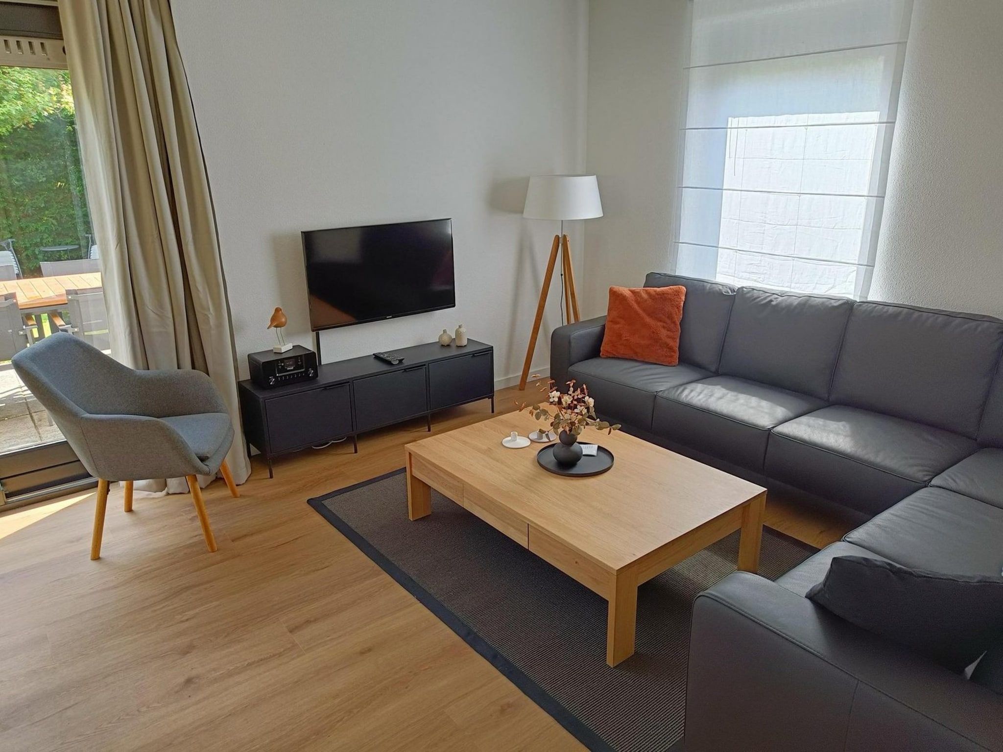 De woonkamer van Schoneveld 124 Zeemeeuw Breskens in Breskens