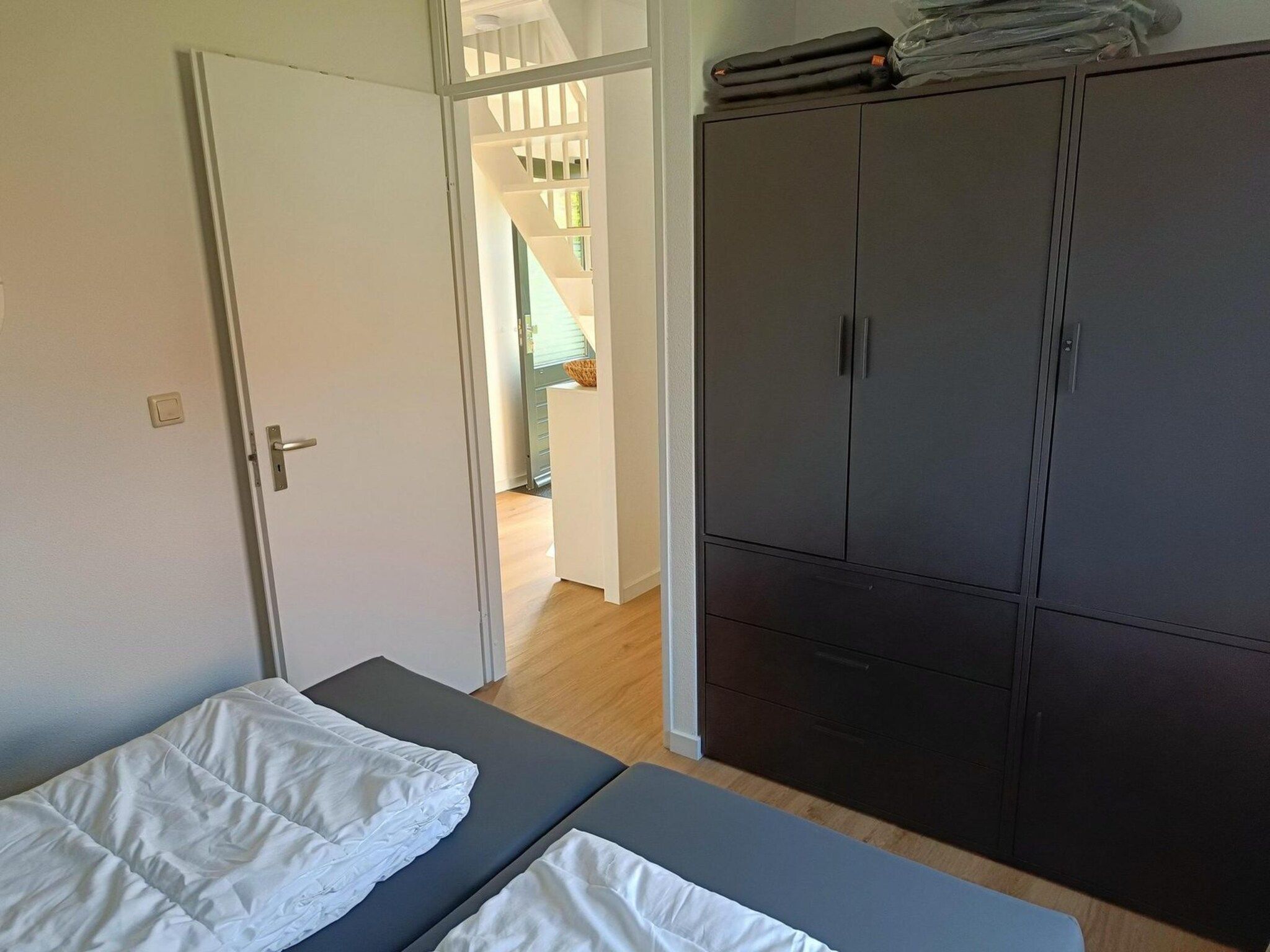 Een slaapkamer van Schoneveld 124 Zeemeeuw Breskens in Breskens