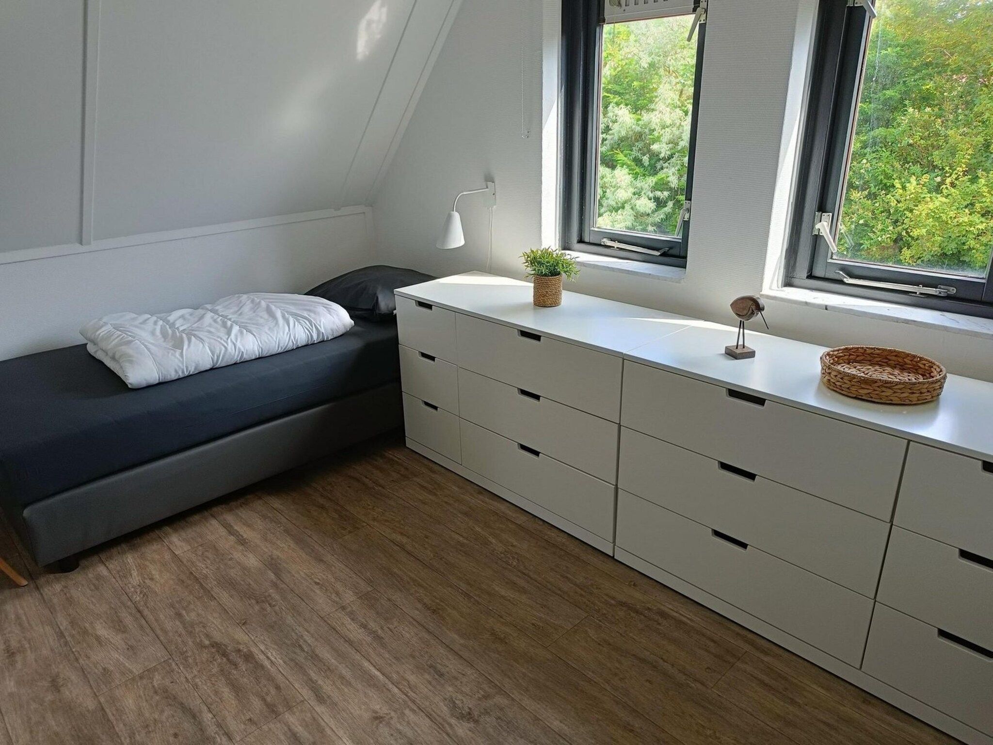 Een slaapkamer van Schoneveld 124 Zeemeeuw Breskens in Breskens