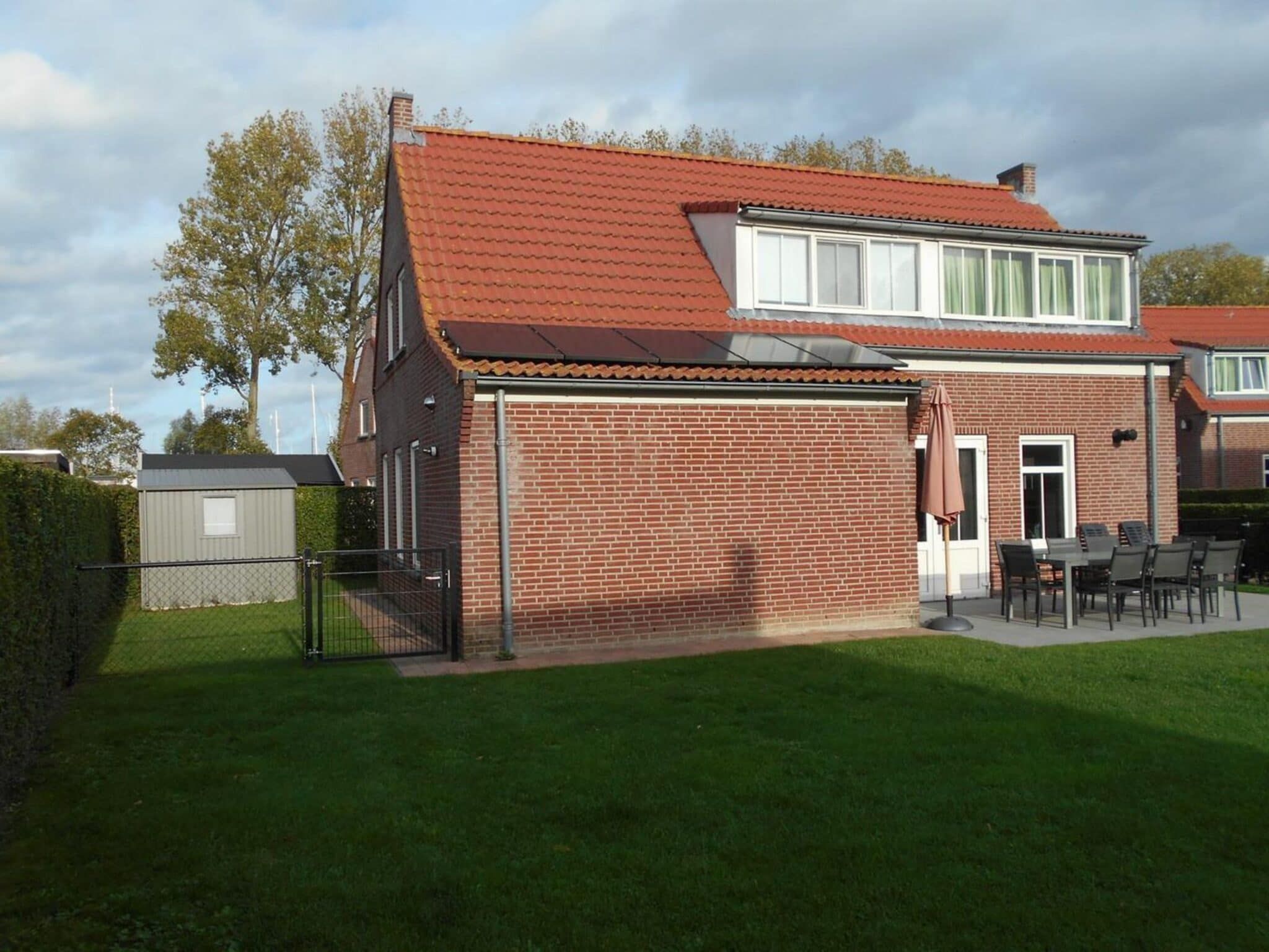 De buitenkant van Landgoed de Lente 36 Krokus Breskens in Breskens