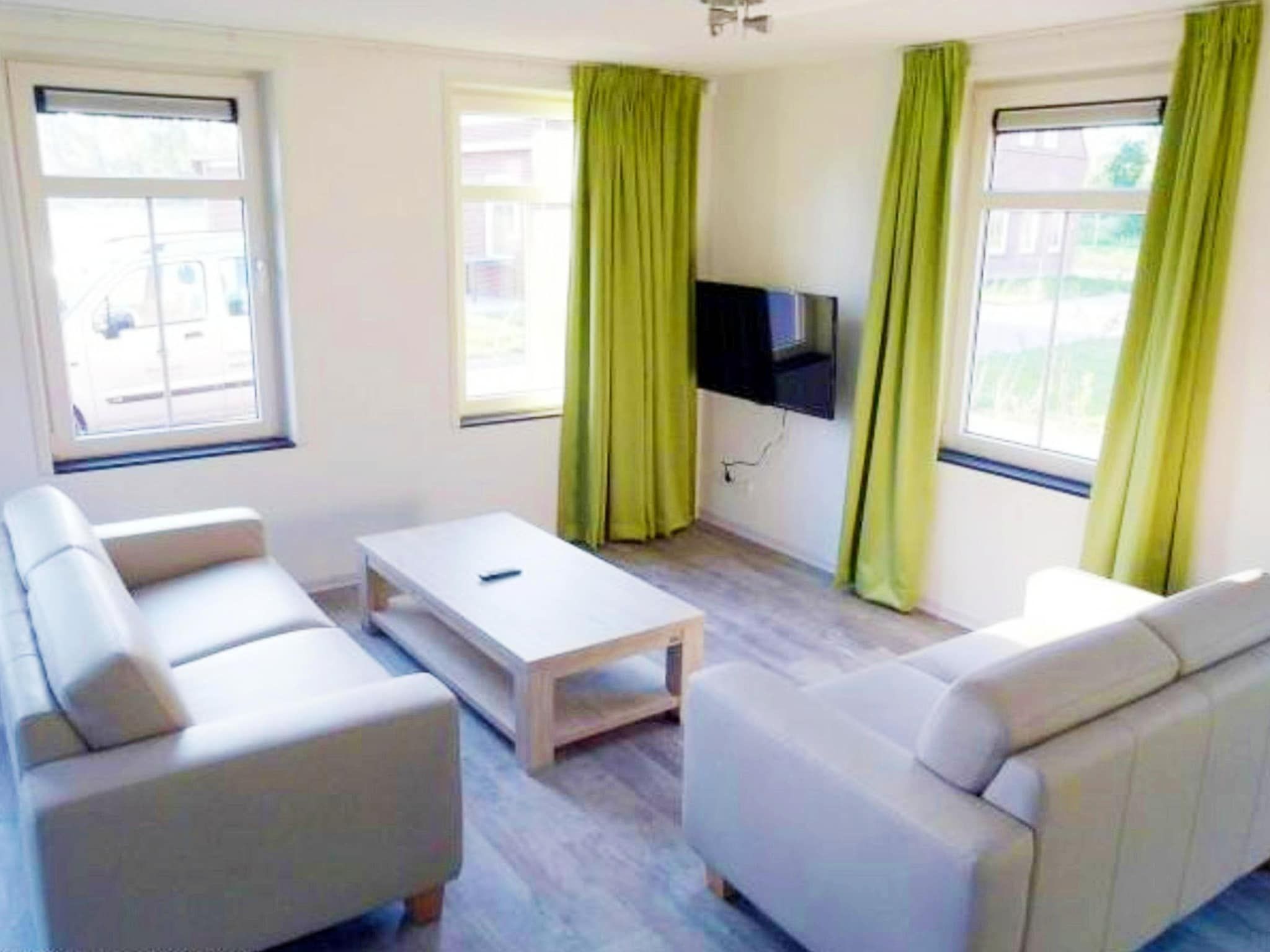 De woonkamer van Landgoed de Lente 40 Sneeuwklokje Breskens in Breskens