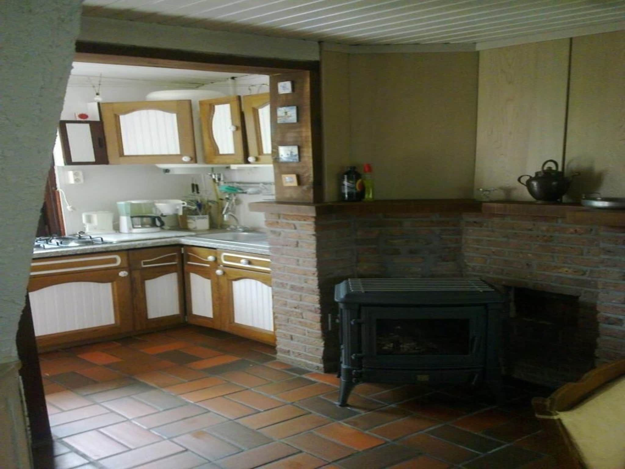 De keuken van Nummer Één 26a Hoofdplaat in Hoofdplaat