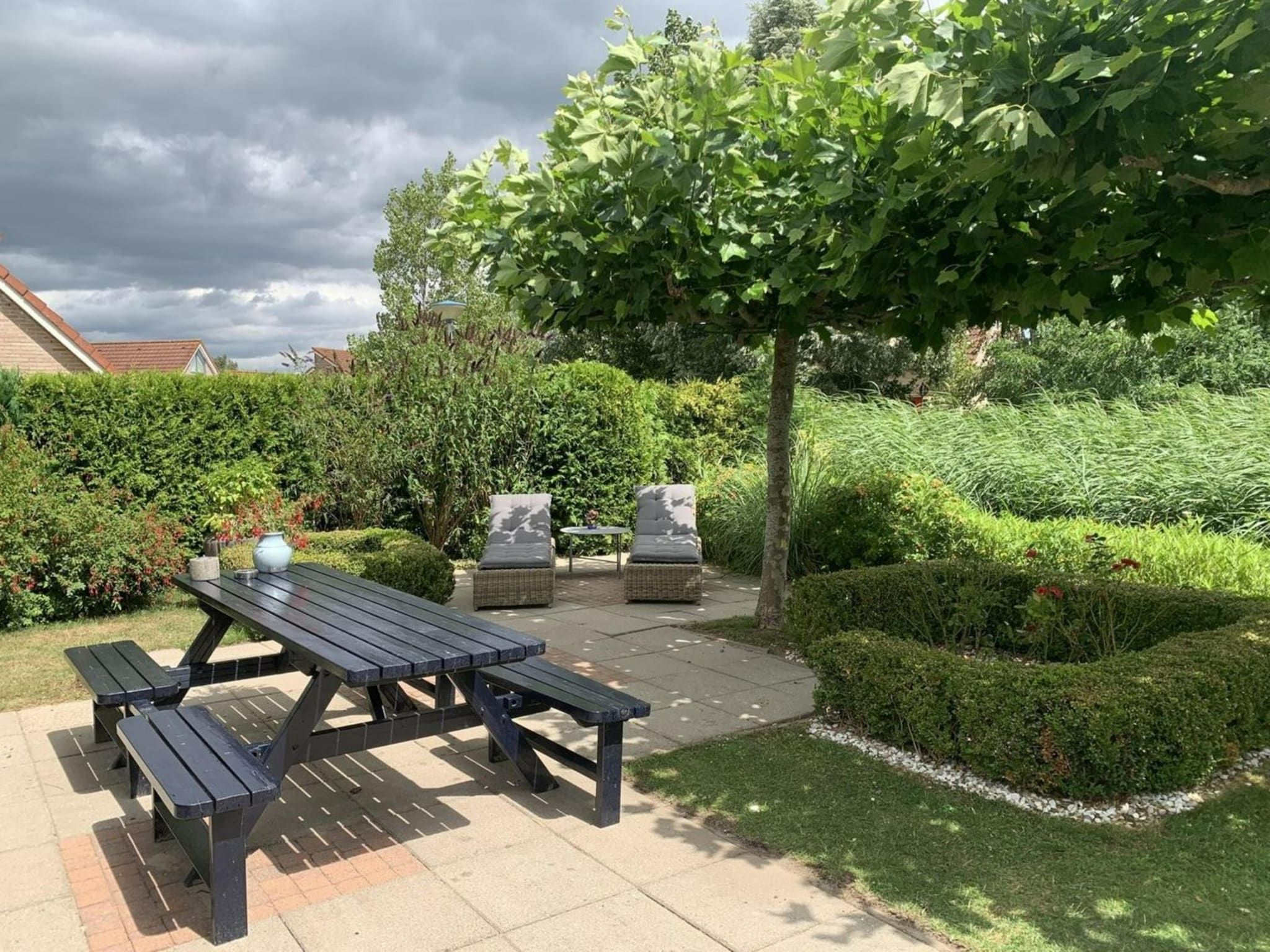 De tuin van Scheldeveste 137 Schelde breskens in Breskens