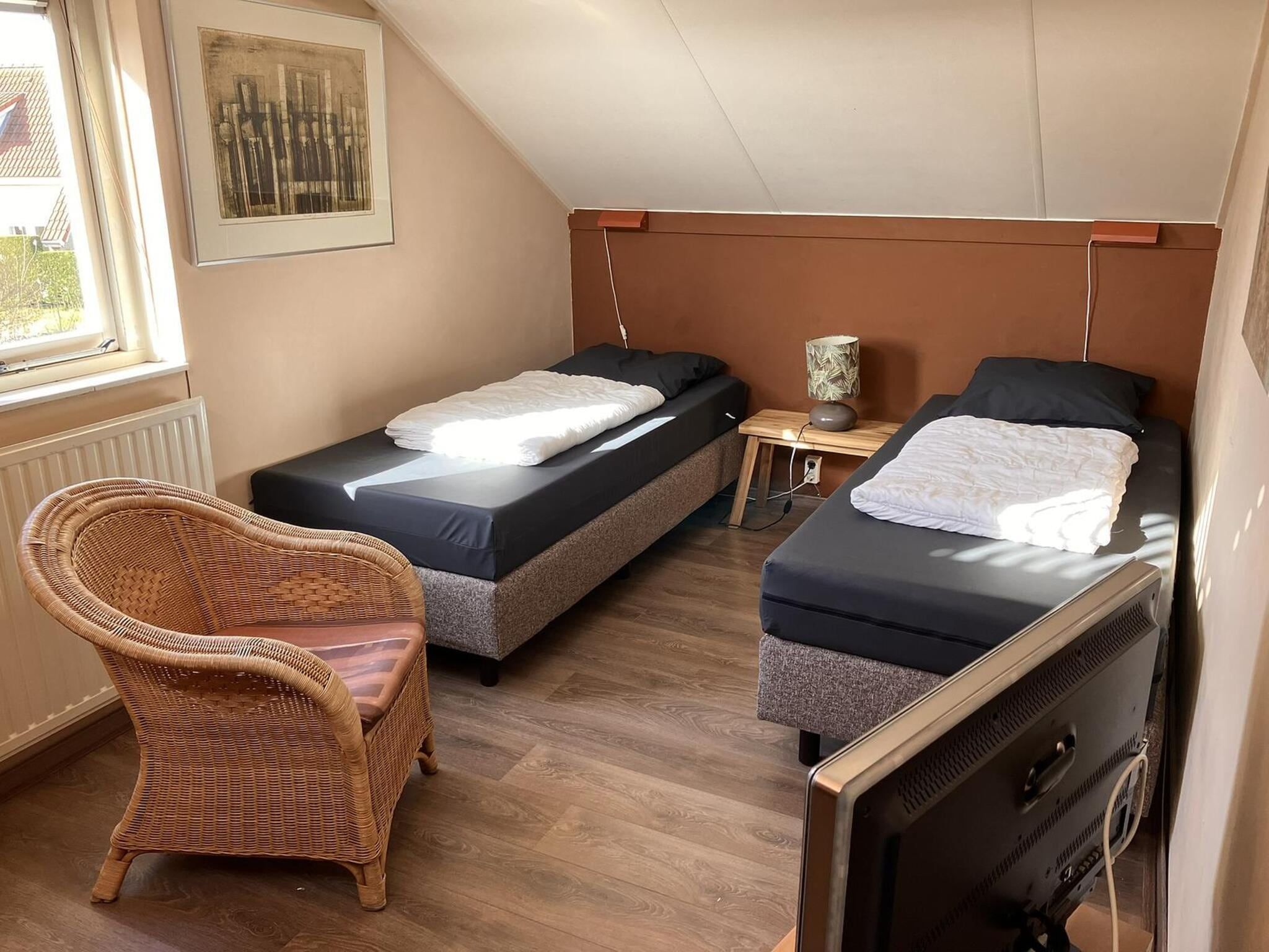 Een slaapkamer van Scheldeveste 136 Schelde Breskens in Breskens
