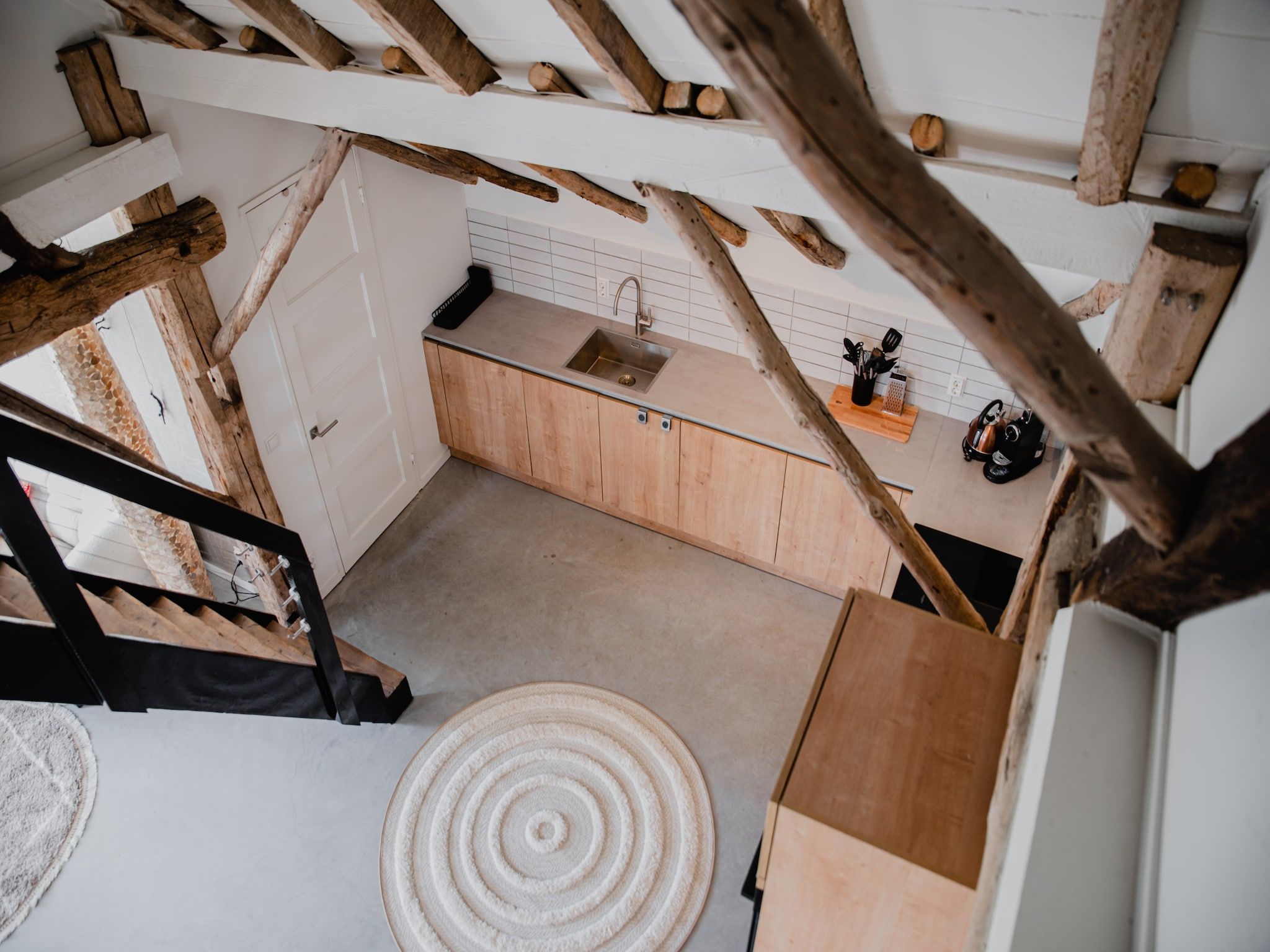 De keuken van Dorpswoning Op Niveau 4 in Leende