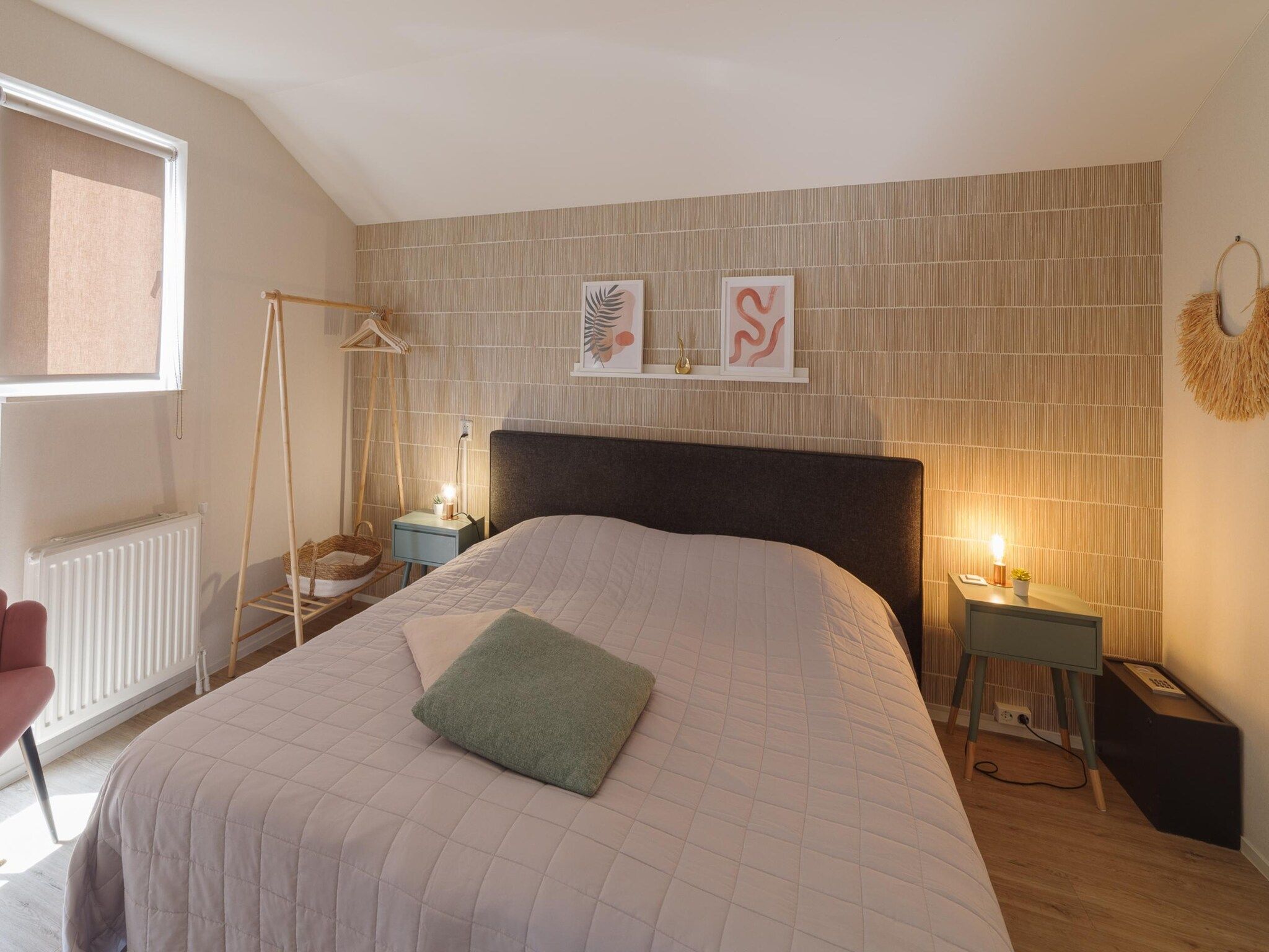 Een slaapkamer van Villapark De Oesterbaai 8 in Wemeldinge