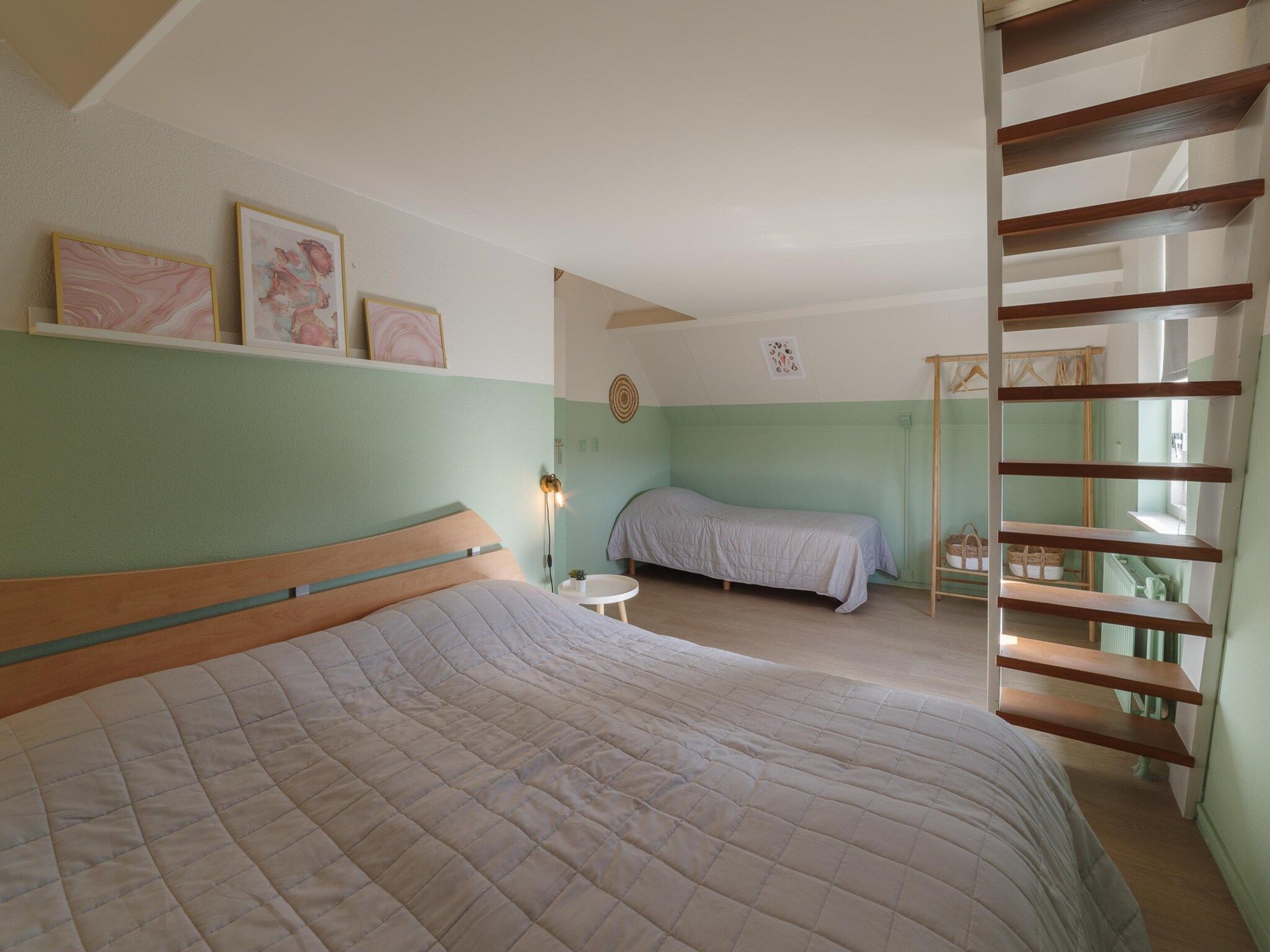 Een slaapkamer van Villapark De Oesterbaai 8 in Wemeldinge